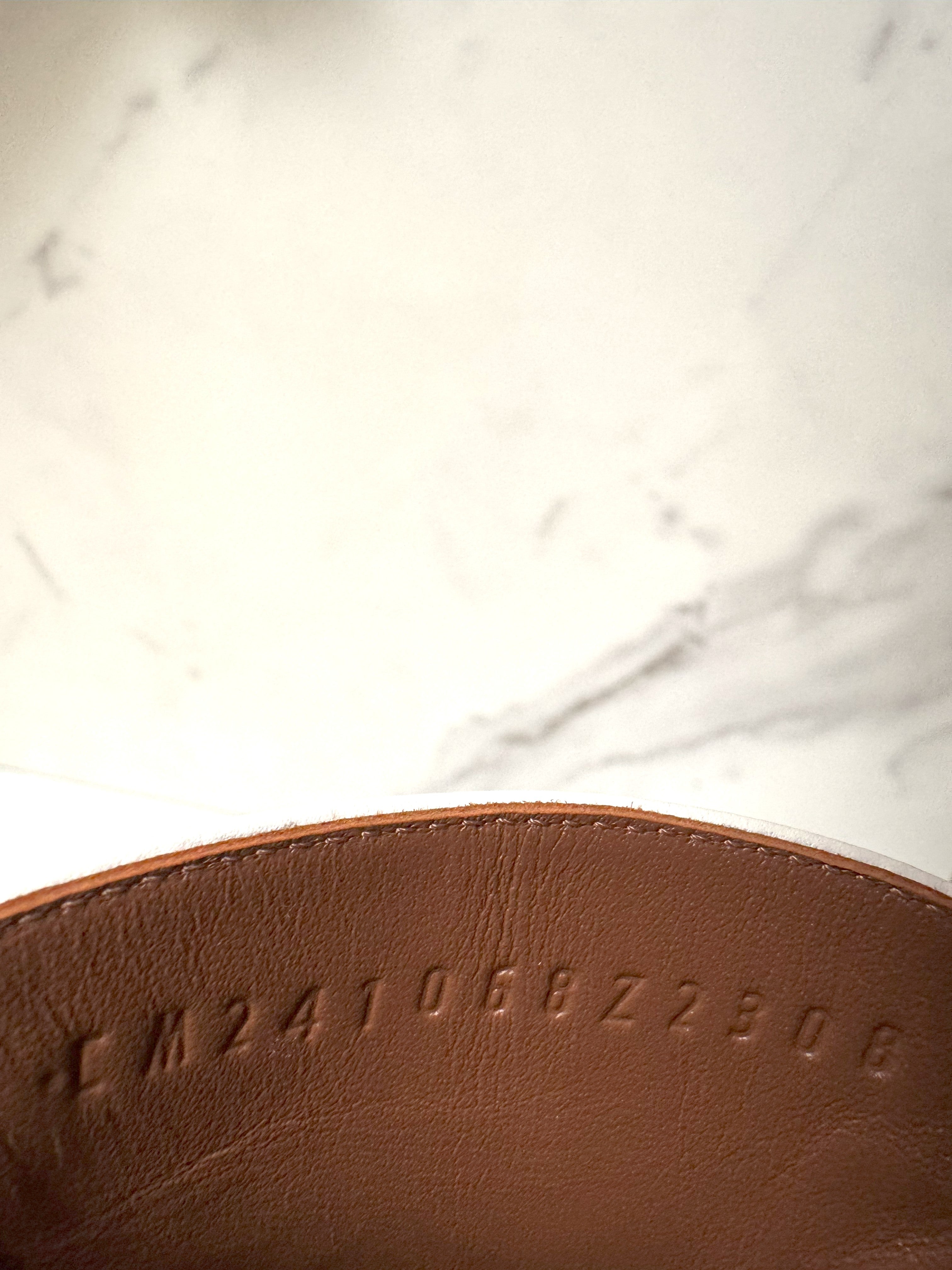 BNIB Hermes Women Mules Fringed Oz Supple Calfskin w/ PHW Size 38