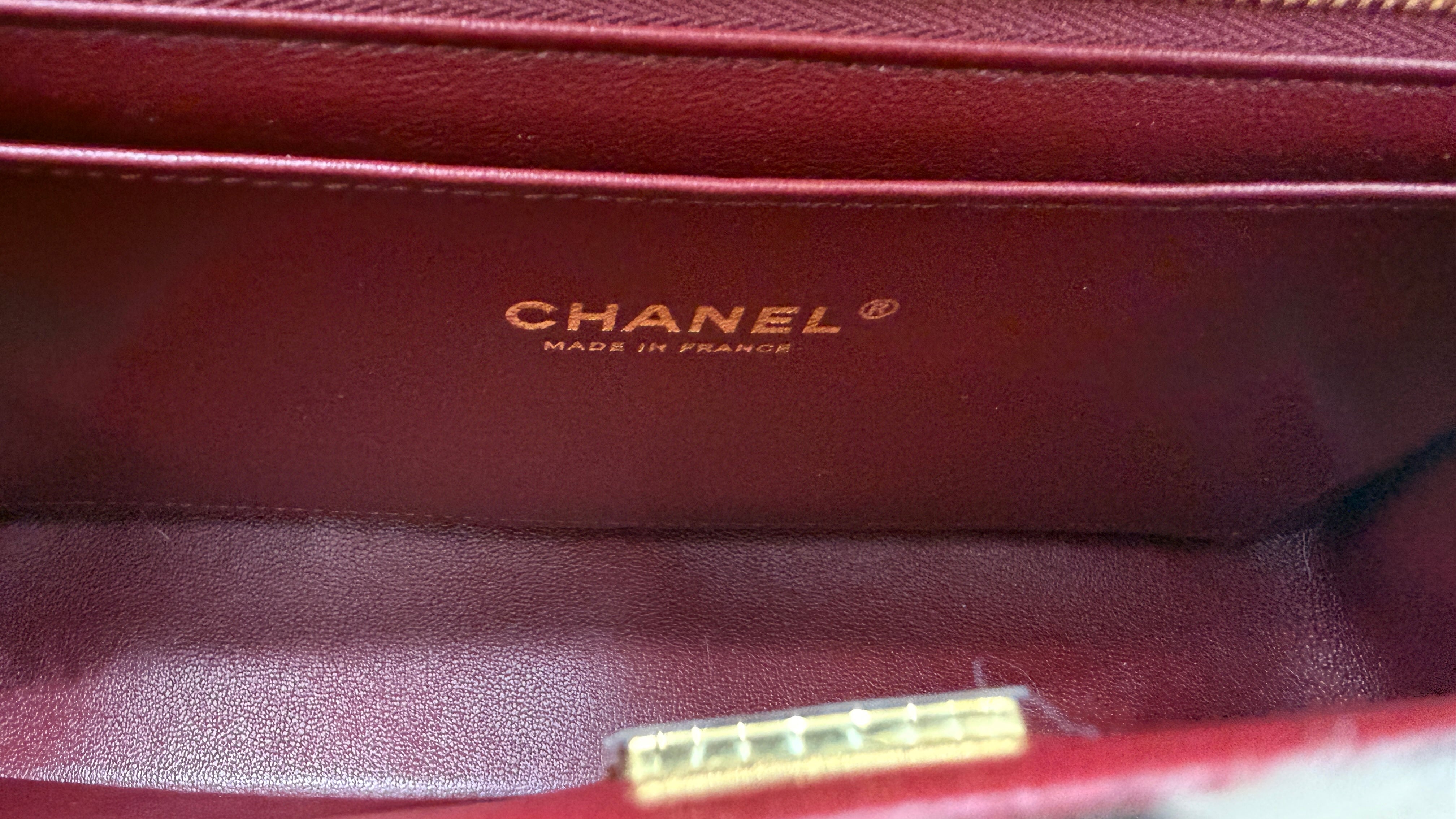 Chanel 26A Métiers d’Art Classic Flap Leopard Pony Lambskin Light Beige & Black