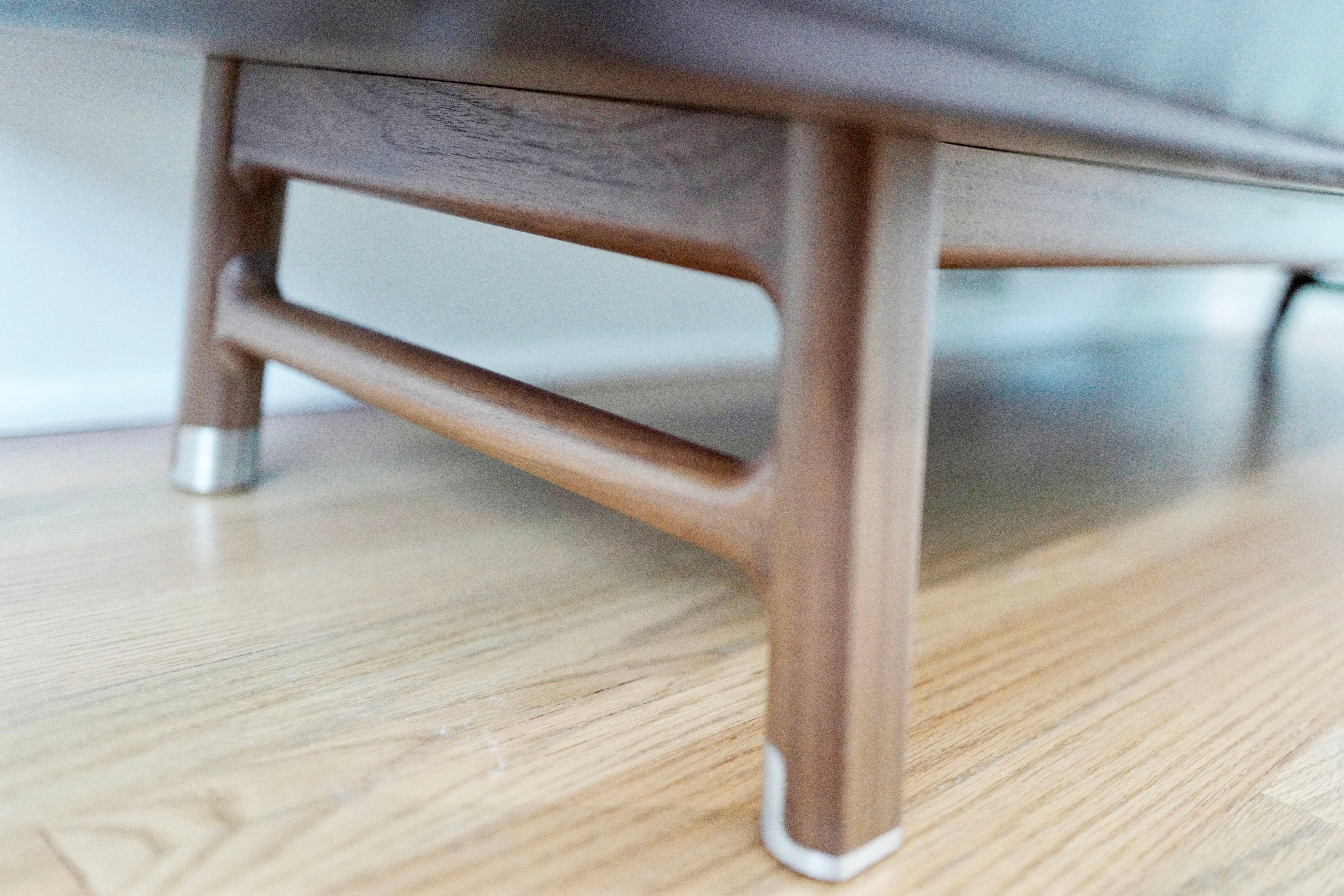 Brand New Hermès Les Nécessaires Long Bench Sofa in Chocolate Brown $34K Retail