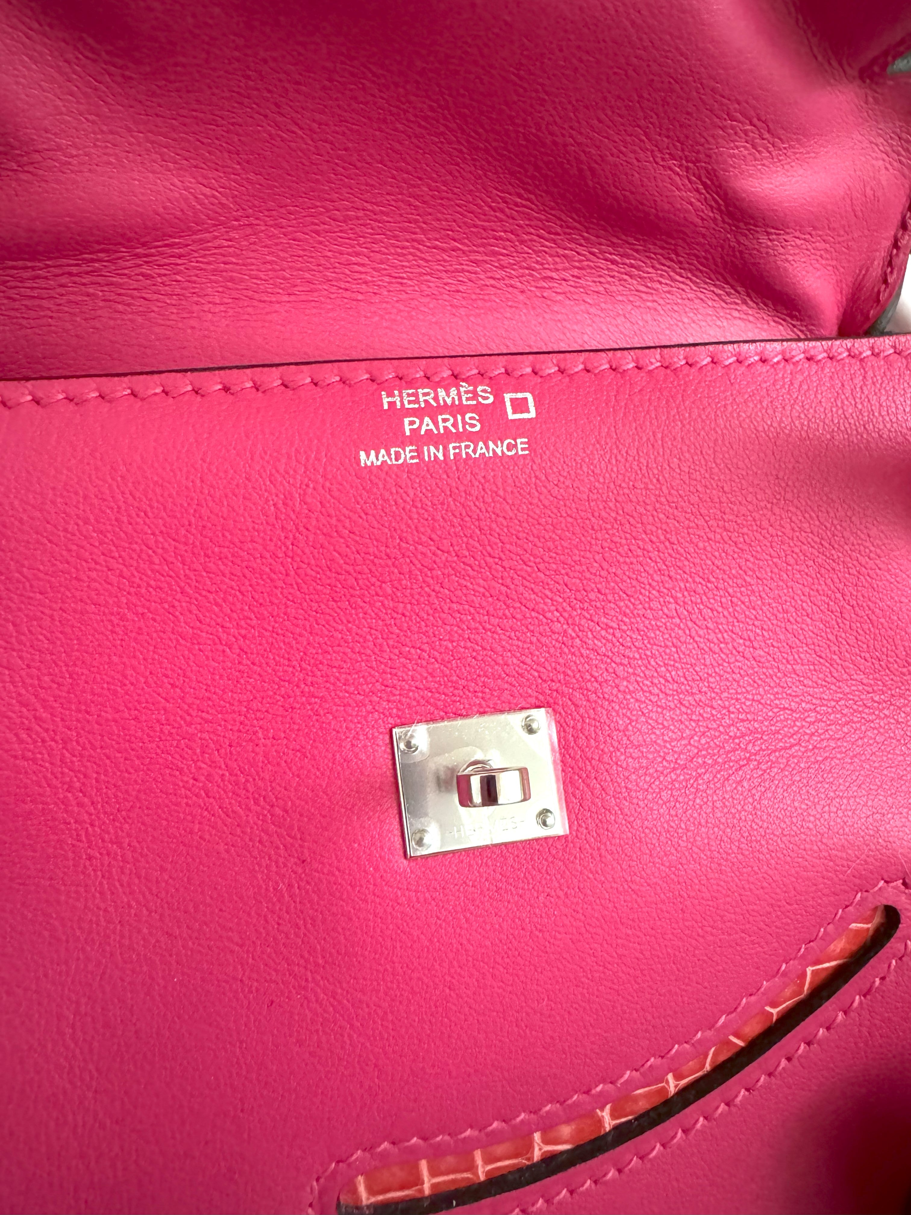 BNIB Hermès Kelly Dolle "Quelle Idole" – Rose Mexico Touch Rouge De Coeur 2025