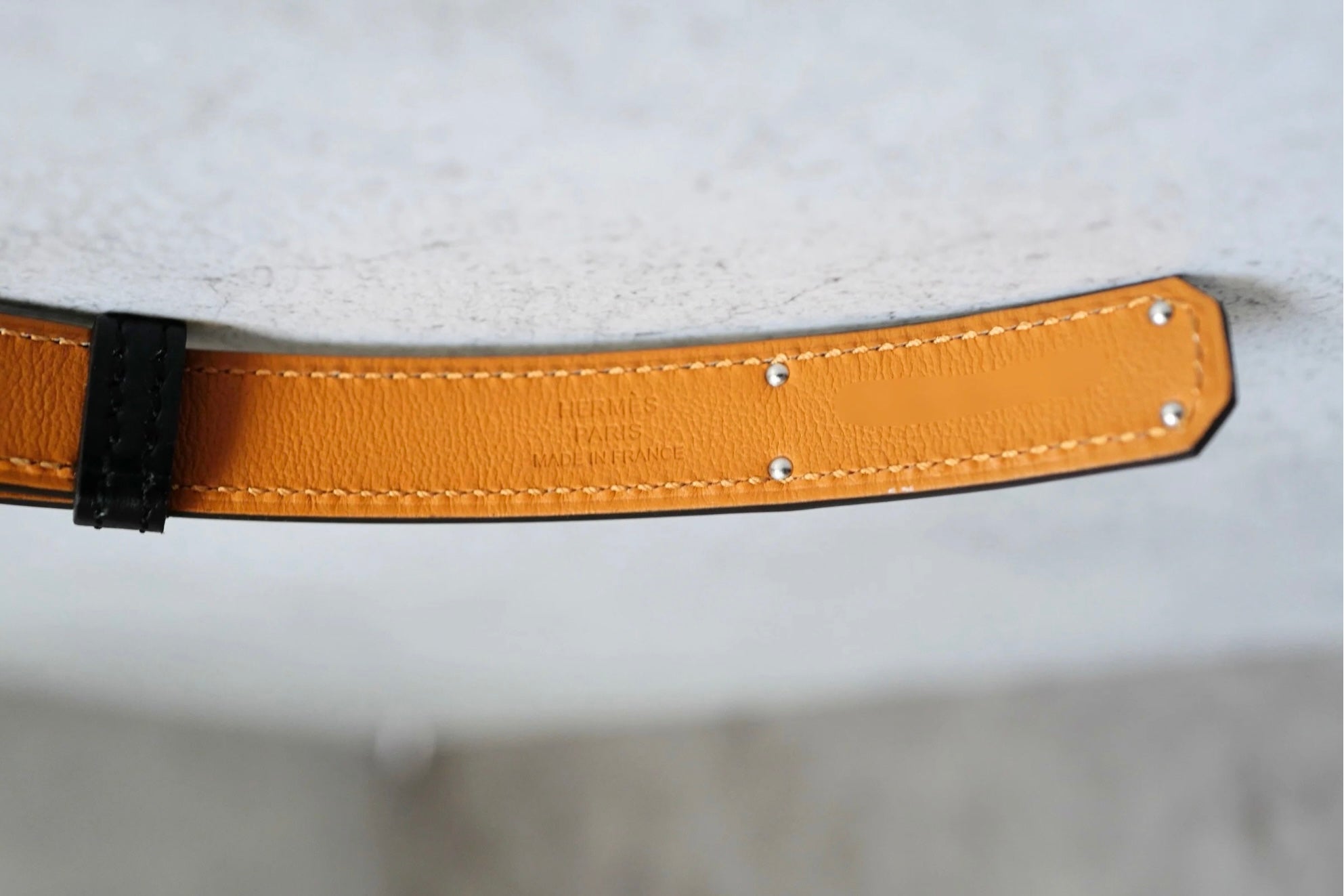 Hermes Kelly Splas'H 18 Belt Mordore Hunter Leather