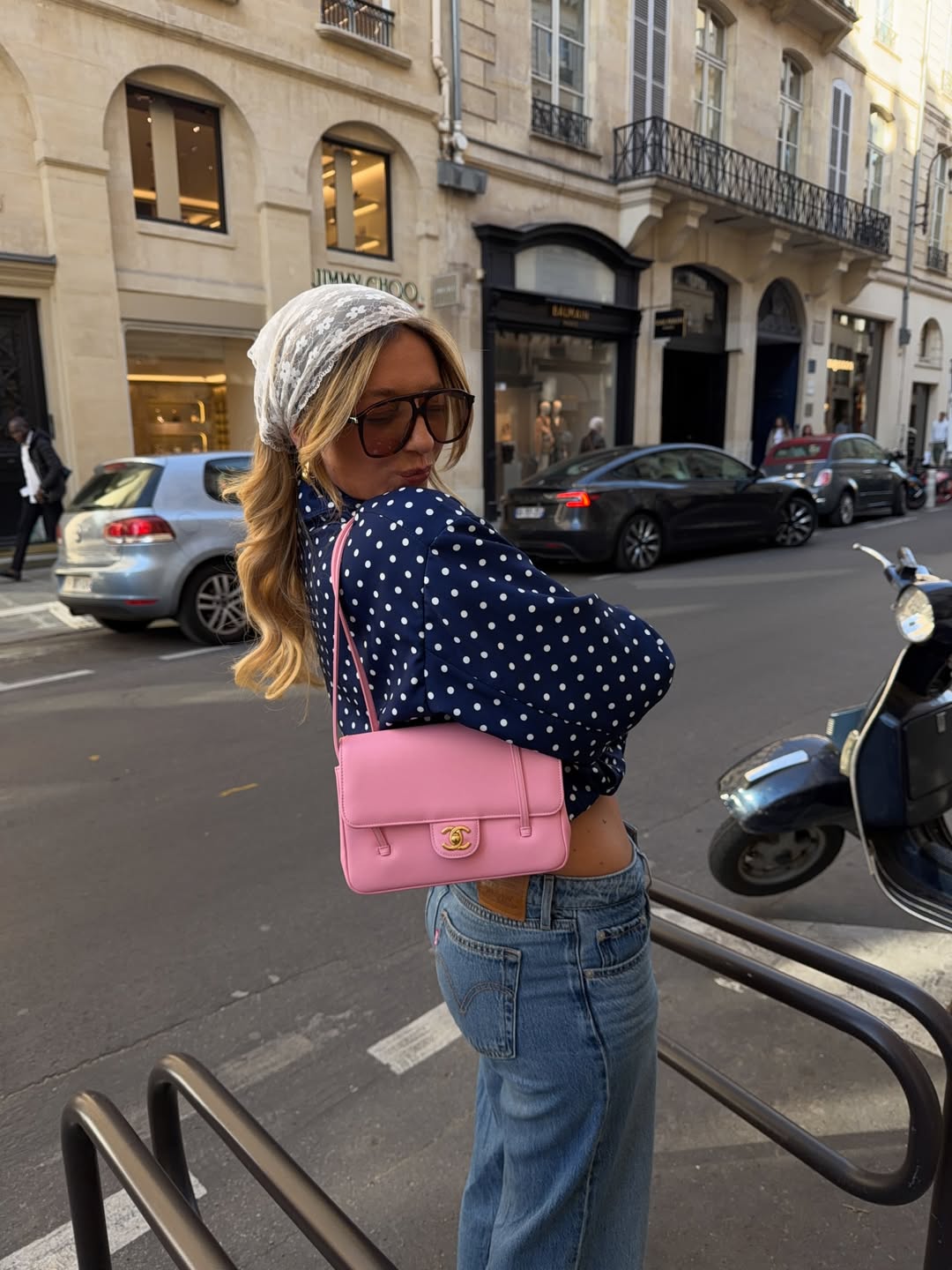 Chanel 26s Preppy Coco 22 Small Pink Grained Shiny Calfskin Gold Hardware