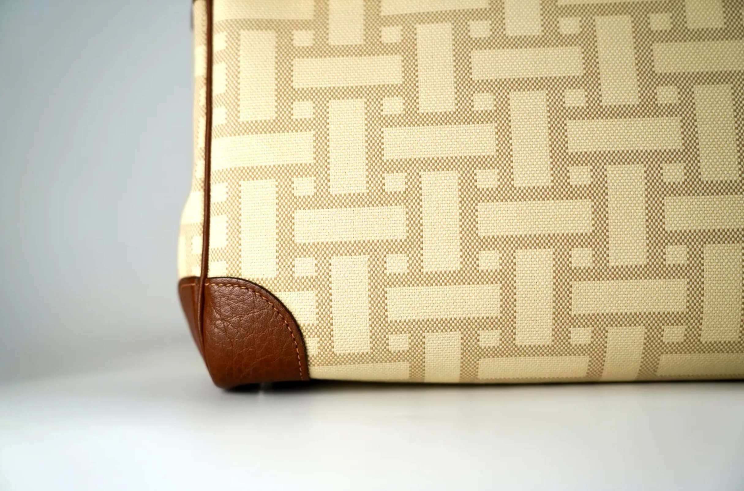 Hermes Birkin 35 Mosaic Special Limited Edition Creme Tan Brown- Preowned
