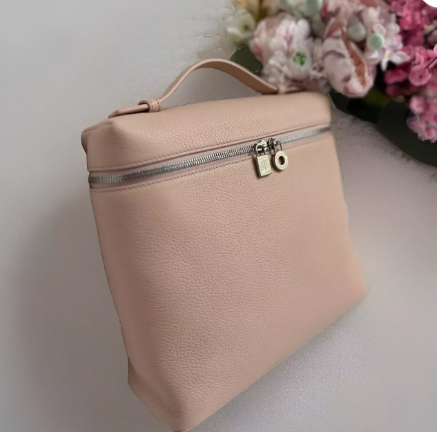 BNIB Loro Piana Extra Pocket backpack L23.5 in Candoglia Marble Rose S