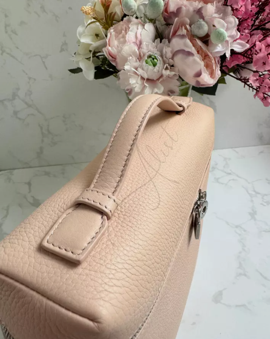 BNIB Loro Piana Extra Pocket backpack L23.5 in Candoglia Marble Rose Sakura Pink