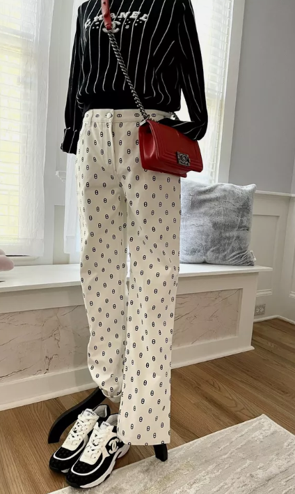 BNIB Hermes Chaine D’ancre 5 Pocket Pants Blanc Casse White Size 40