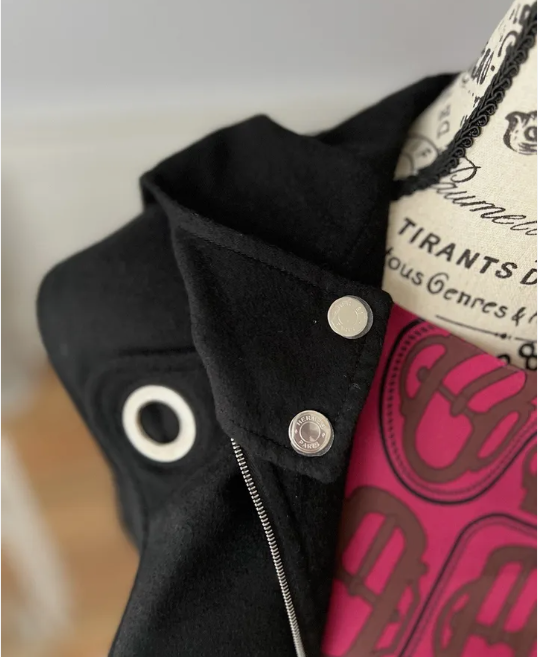 BNIB Hermes Double Cashmere Cardigan/Short dress in Noir size 34 $8K Retail