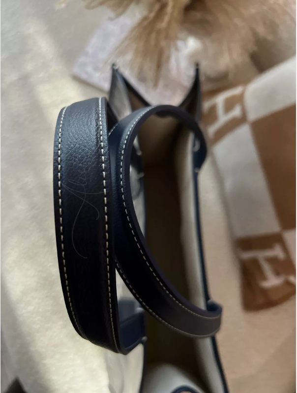 NEW Goyard Villette Tote Bag MM In Navy Blue Travel Bag