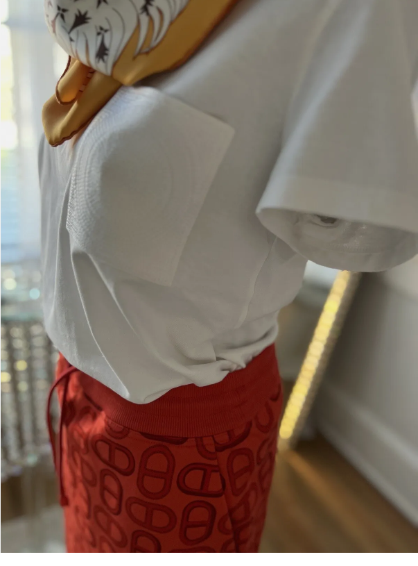 BNIB Hermes Mini Skirt Jupe Chaine D’ancre Rouge Ecarla Size 36