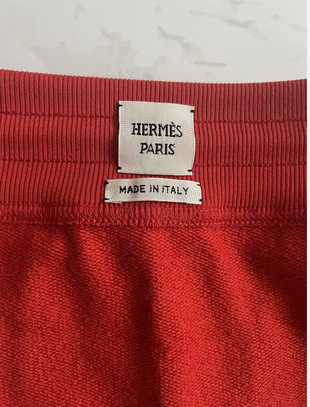 BNIB Hermes Mini Skirt Jupe Chaine D’ancre Rouge Ecarla Size 36