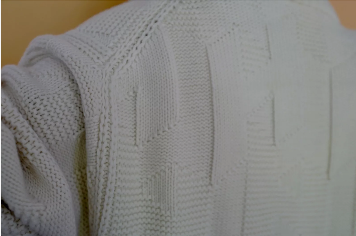 NEW Hermes "H" zipped Blanc Naturel Oversized Cardigan Size 36 Retail Over $3K