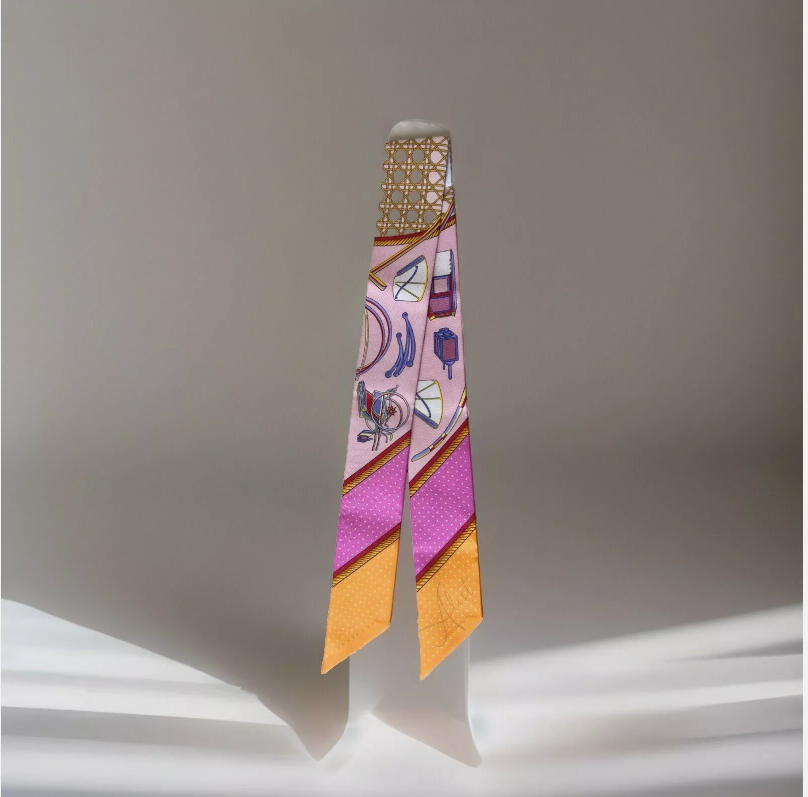 BNIB Hermes Les Voitures A Transformation Twilly in Rose