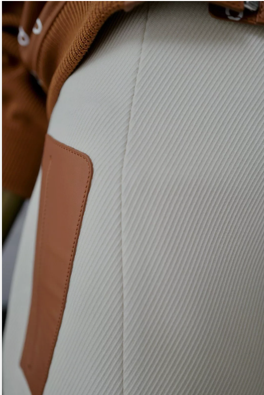 NEW Hermes High Waisted Pencil Skirt Haute Cavalry sz 38 Blanc Natural SOLD OUT