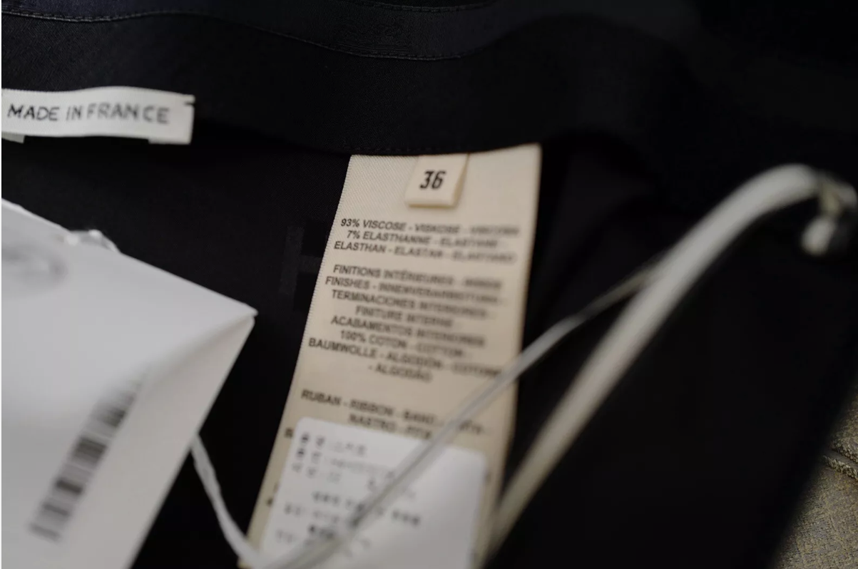 BNIB Hermes Short-Sleeve Cashmere Sweater With h Logo Button in Noir Black 36