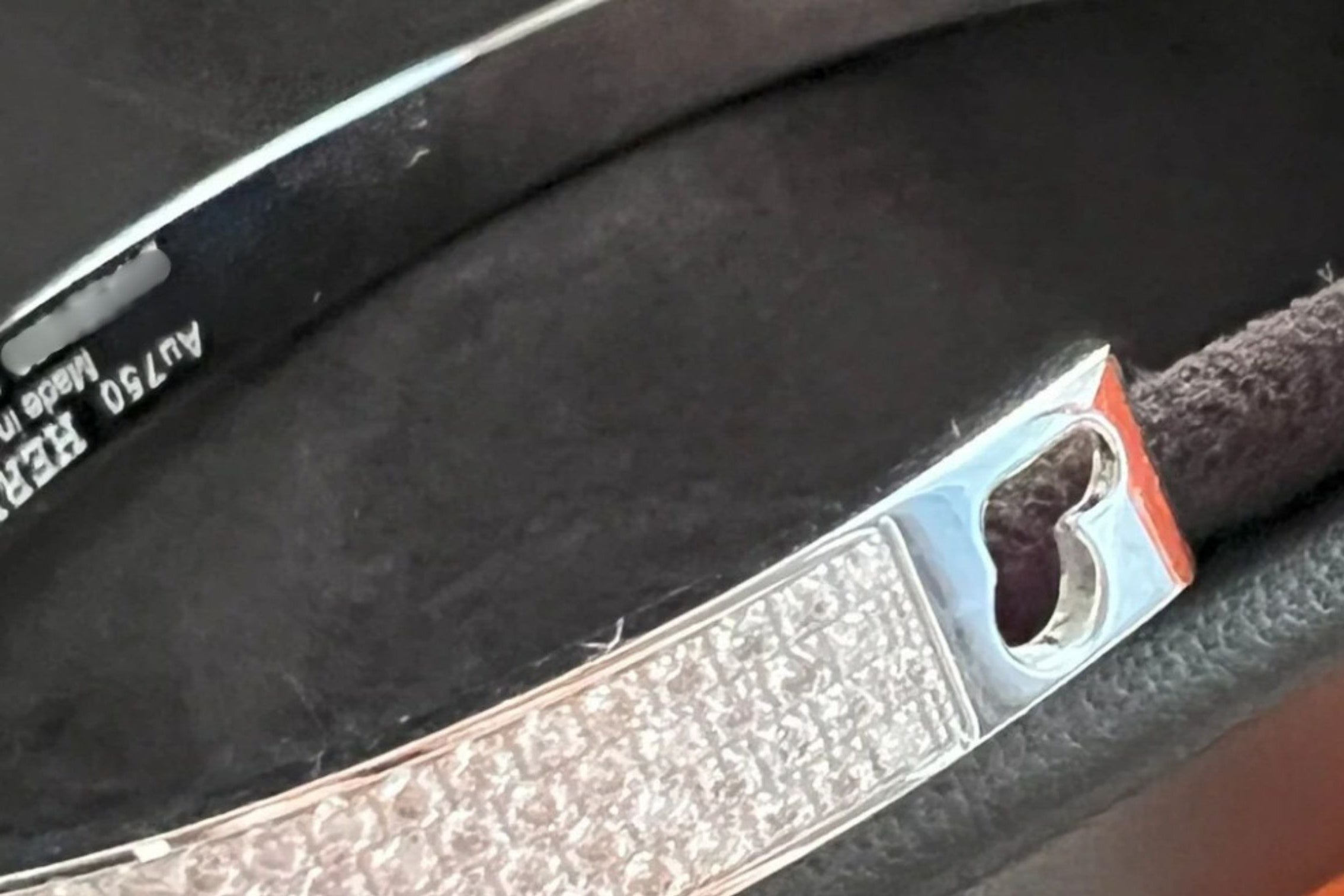 NEW Hermes De Chien Bracelet White Gold Full Paved Diamond ST Over $60K