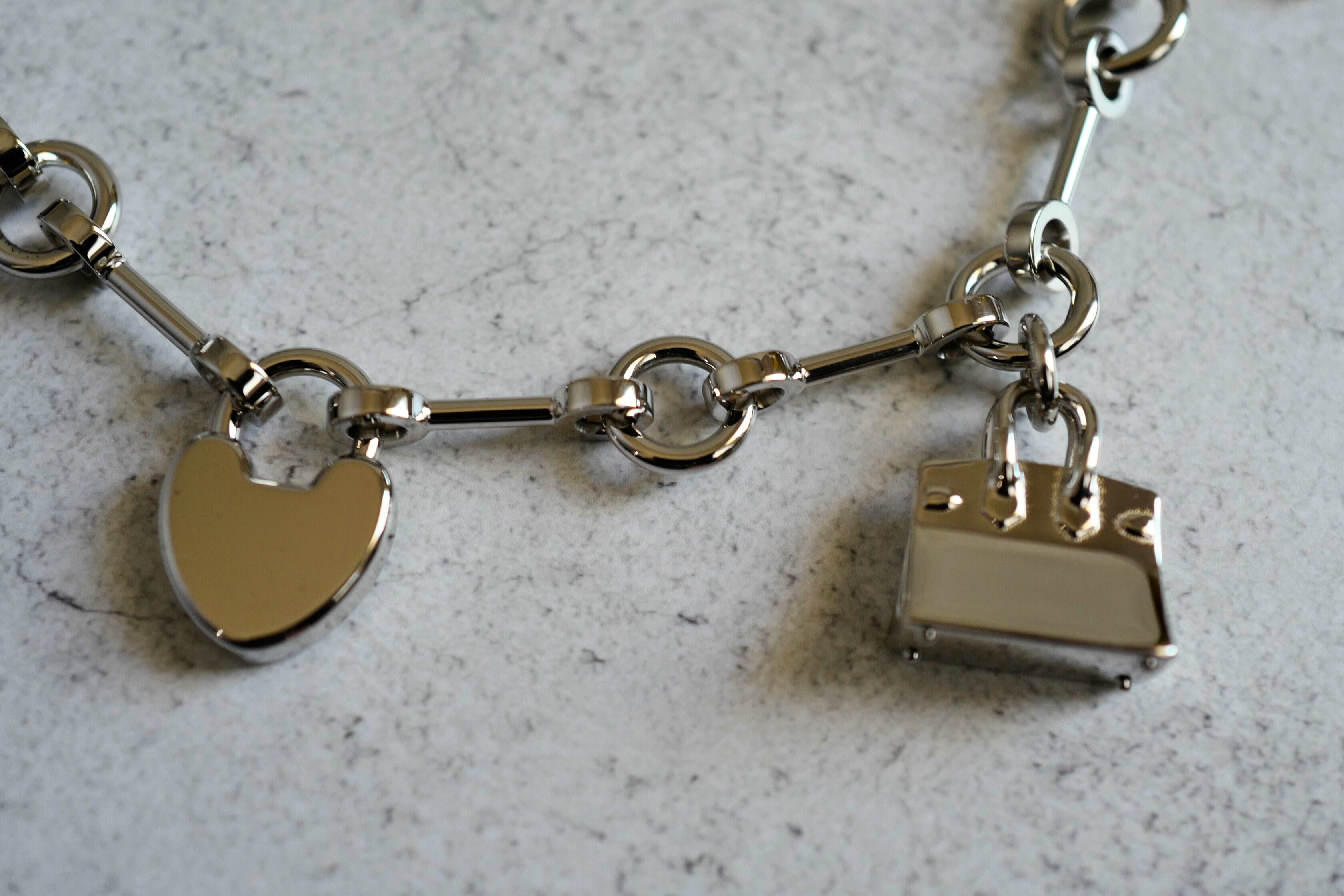 Hermès Bijou Birkin N°1 Charm Fauve/Rouge Metal and Barenia Calfskin