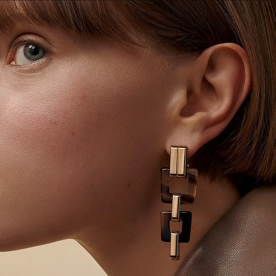 BNIB Hermès Ecuyère Earrings – Small Model $1250 Retail