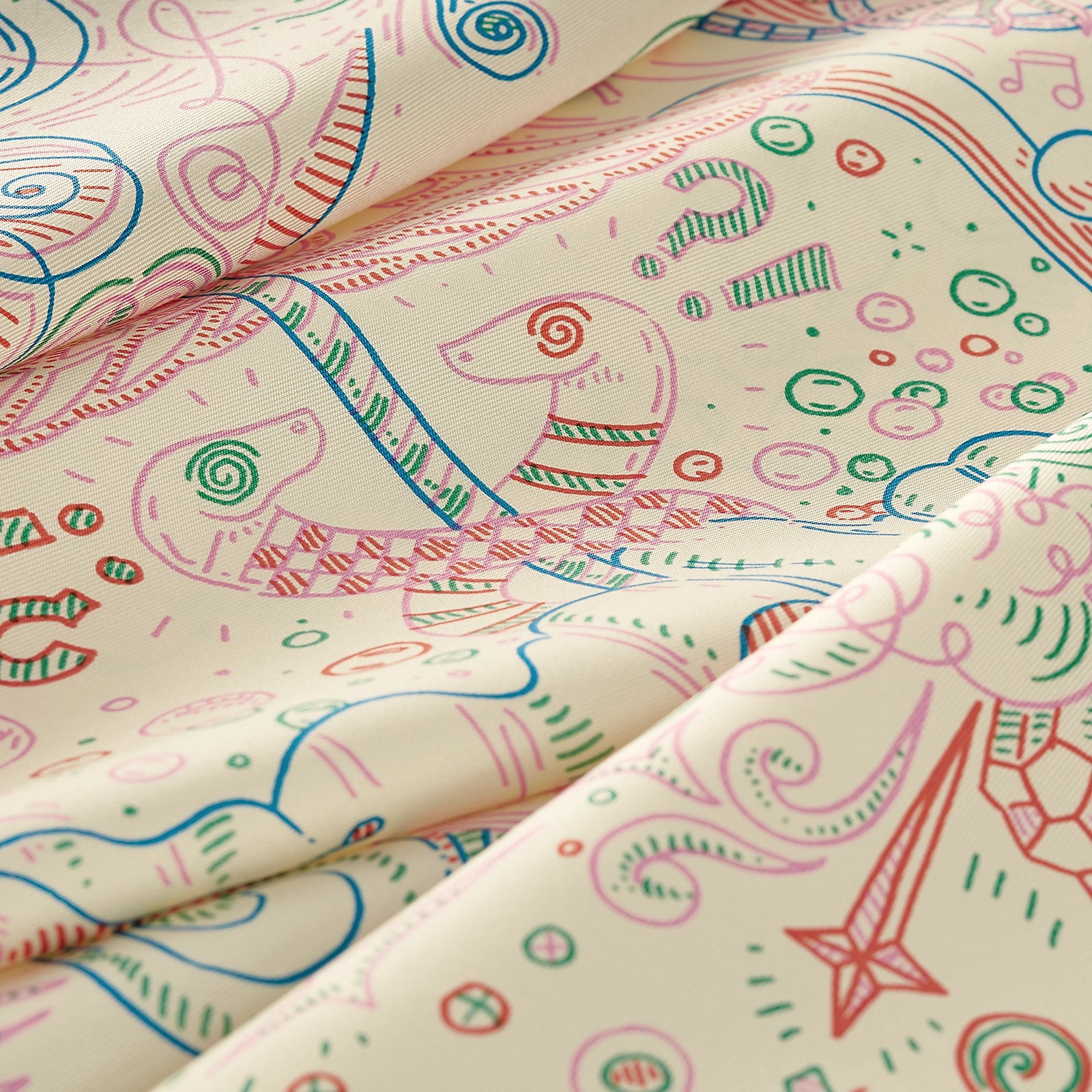 NEW Hermes Please Hold The Line Ac/Vanilla/Bleu 90 silk scarf