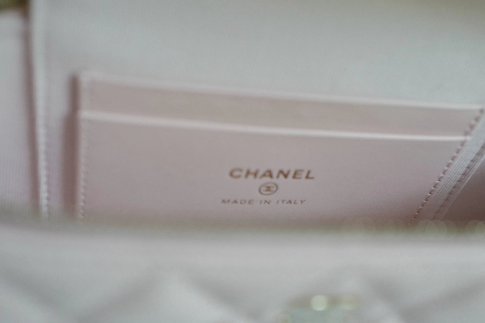 BNIB Chanel 25C Vanity Bag with Chain In Pink Grained Calfskin Leather