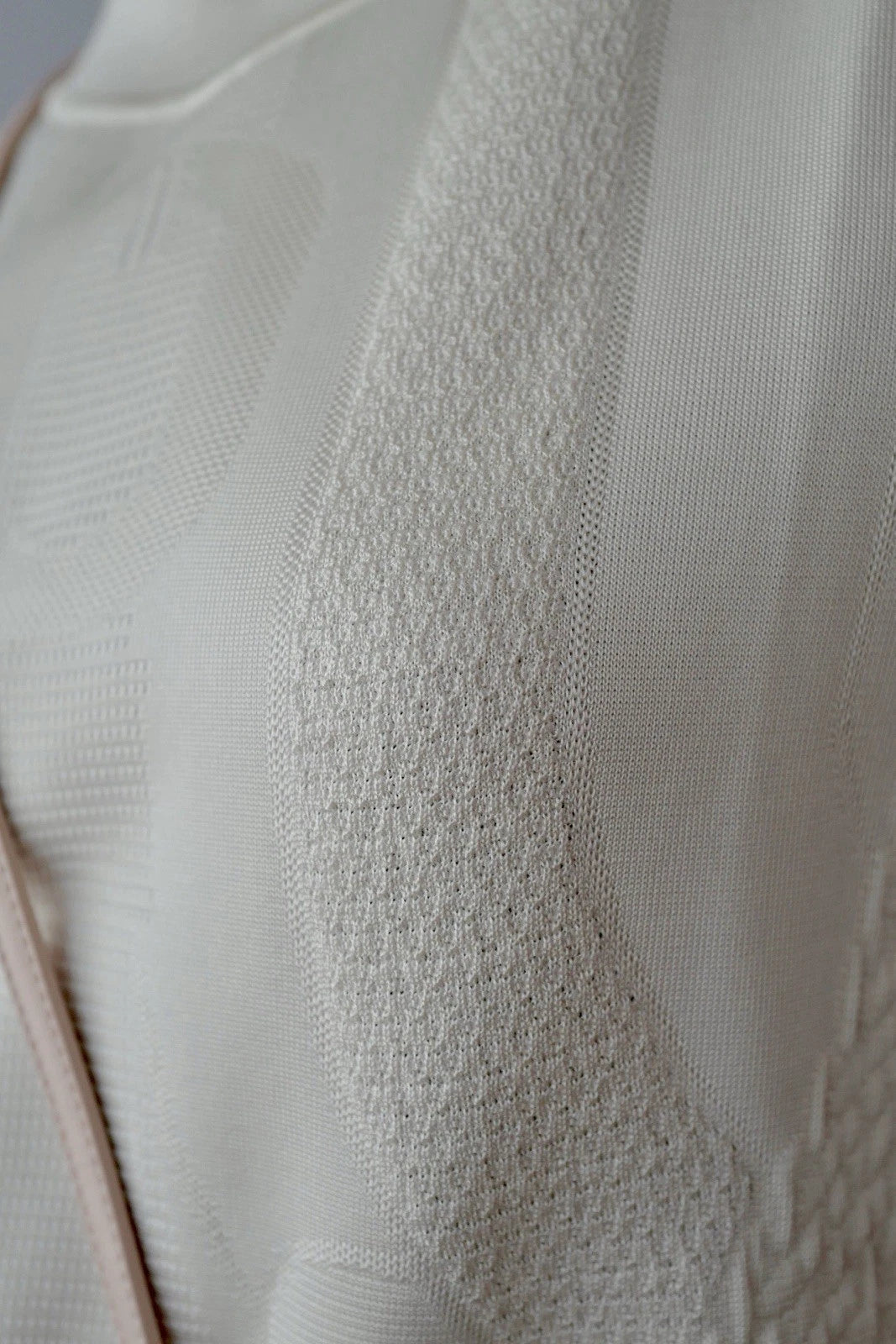 NEW Hermès "Coaching" Long-Sleeve Sweater in Blanc Casse - Size 38