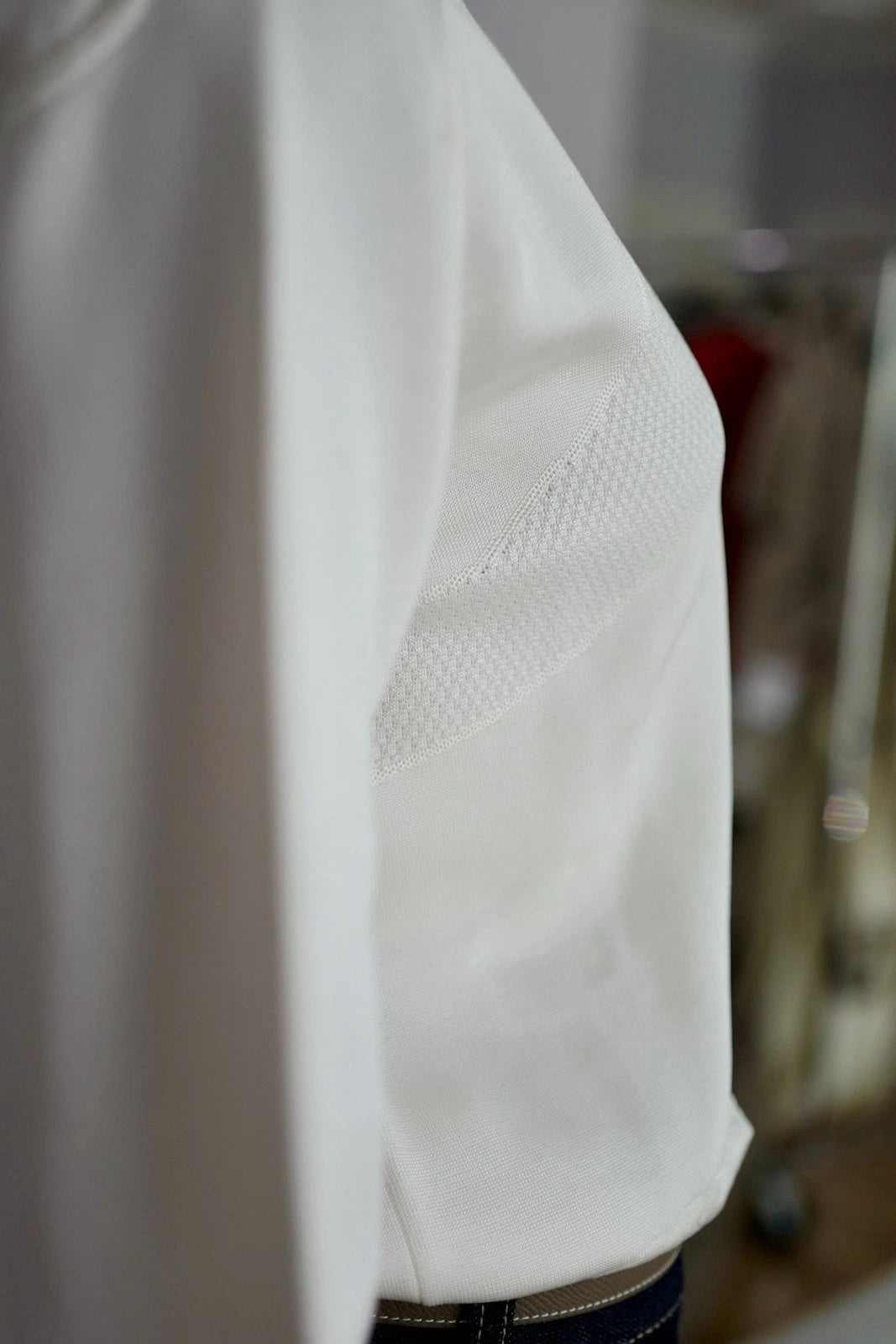 NEW Hermès "Coaching" Long-Sleeve Sweater in Blanc Casse - Size 38