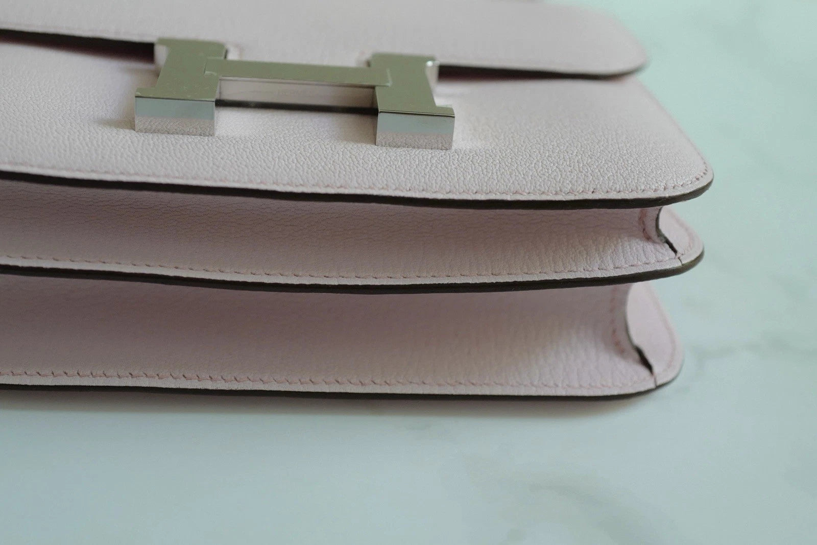 BNIB Hermes Mini Constance 18 Rose Darling Chevre leather with Palladium HW 2025