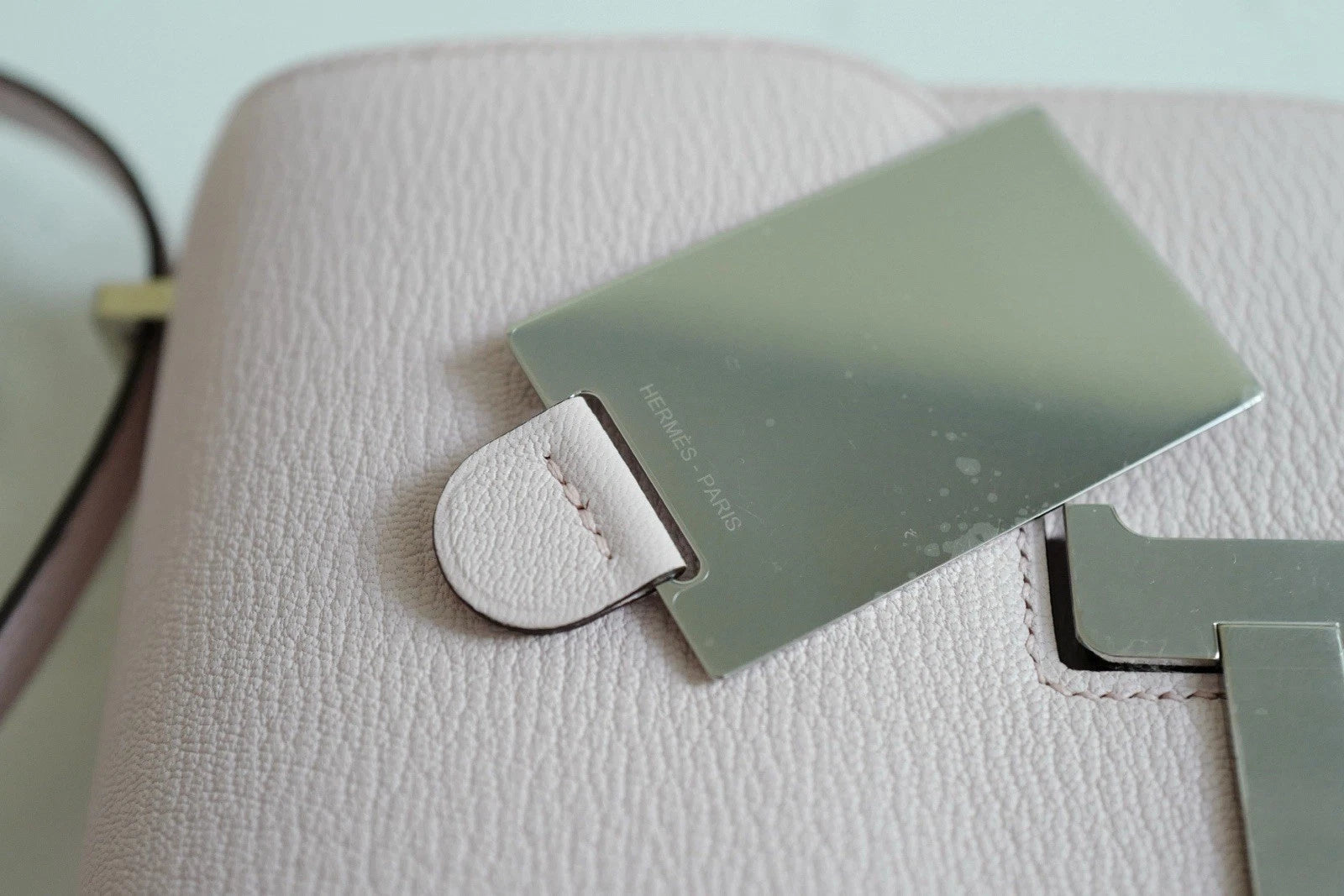 BNIB Hermes Mini Constance 18 Rose Darling Chevre leather with Palladium HW 2025