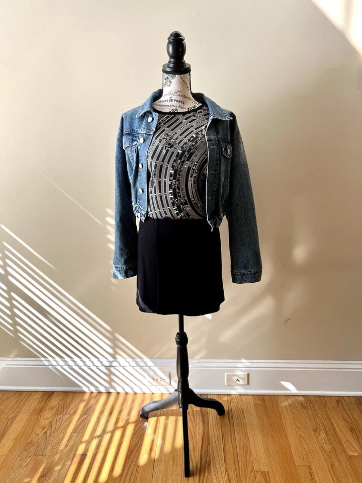 NEW Hermes Dress Shirt Astrologie In Noir (black) Size 34