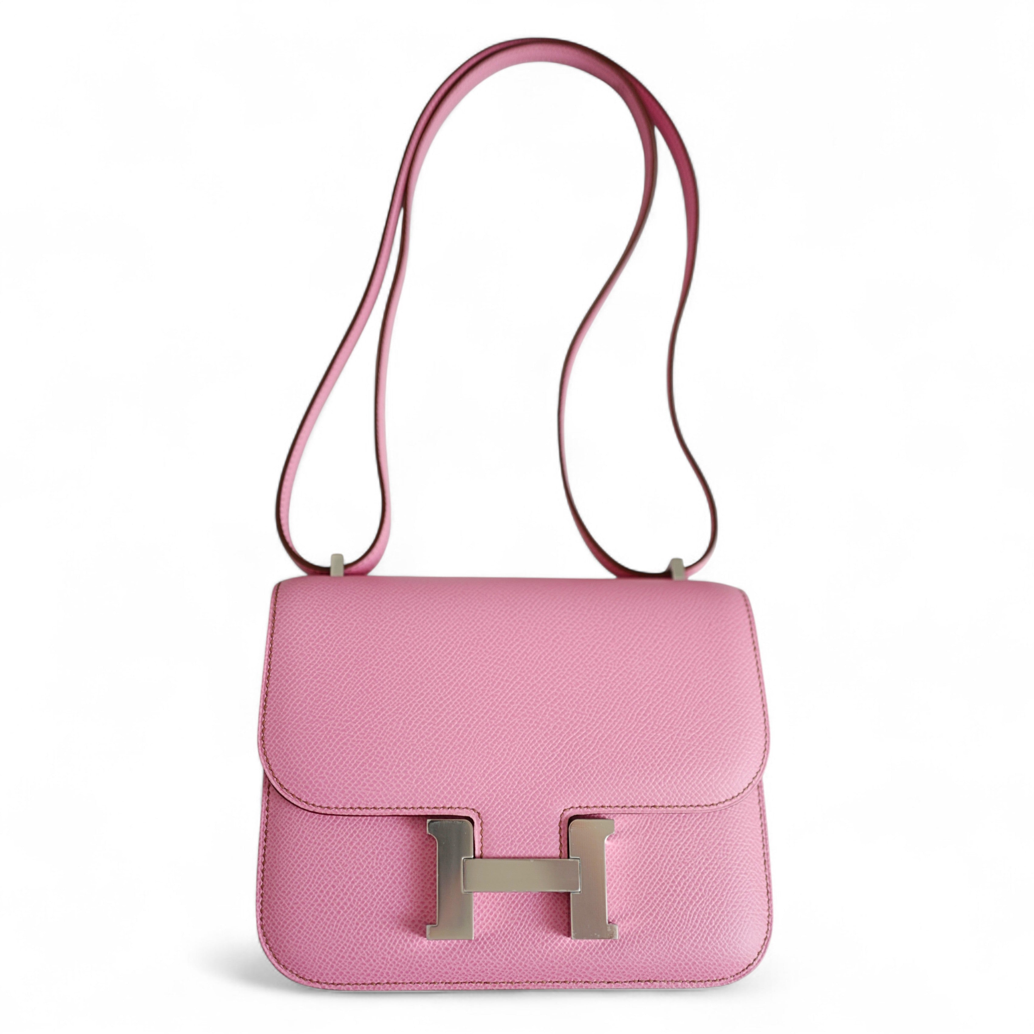 ピンク ハンドバッグ hermes p18 Hermès Rose Mexico Clemence Monochrome Picotin Lock 18 Pink