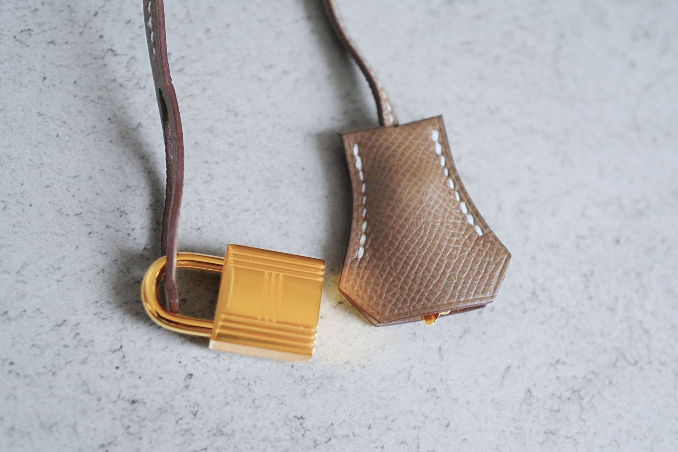 Hermès Birkin 30 Etoupe Epsom Leather Sellier with Gold HW Stamp Z