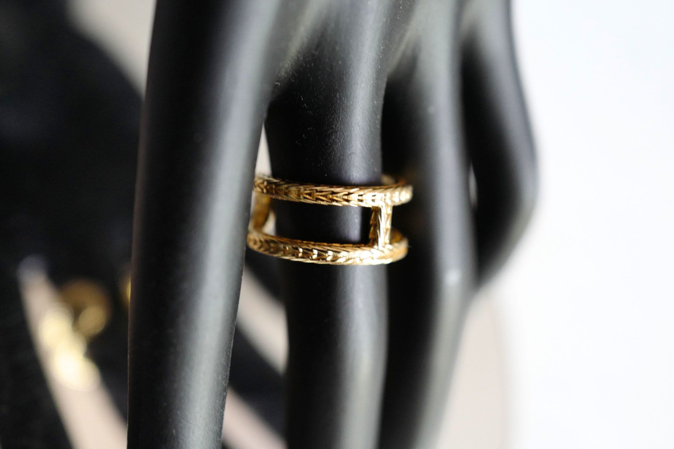 Hermès Chaine d’Ancre Danaé Ring Small Model Yellow Gold 18K Size 52