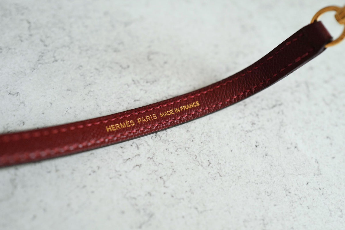 NEW Hermès Mini Kelly 20 Rouge H Madame Leather Gold Hardware G Stamp 2026