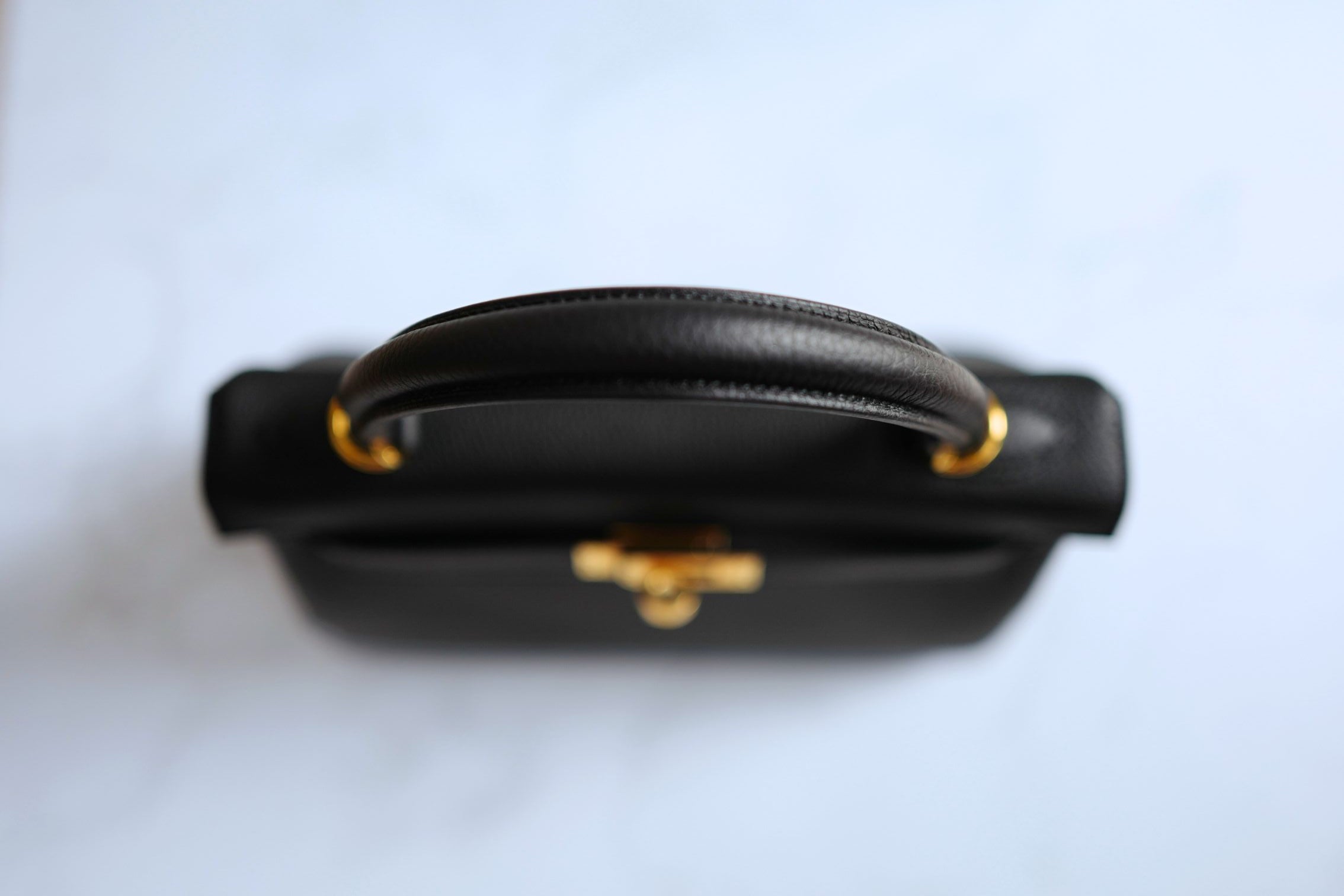 Hermès Kelly 25 Retourne Black Togo Leather Gold Hardware 2025
