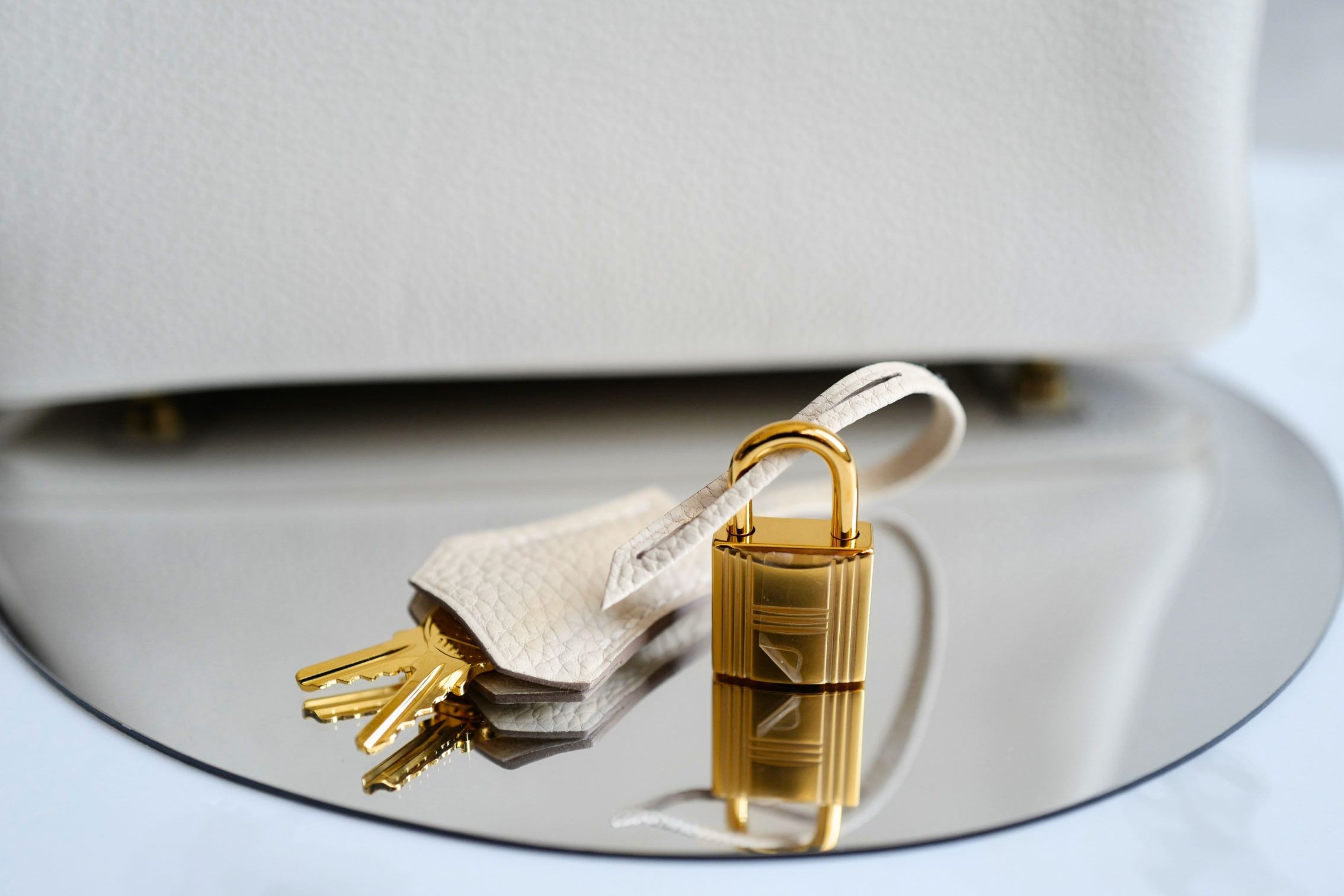 BNIB Hermes Birkin 25 Craie Togo Leather Gold Hardware G Stamp 2026