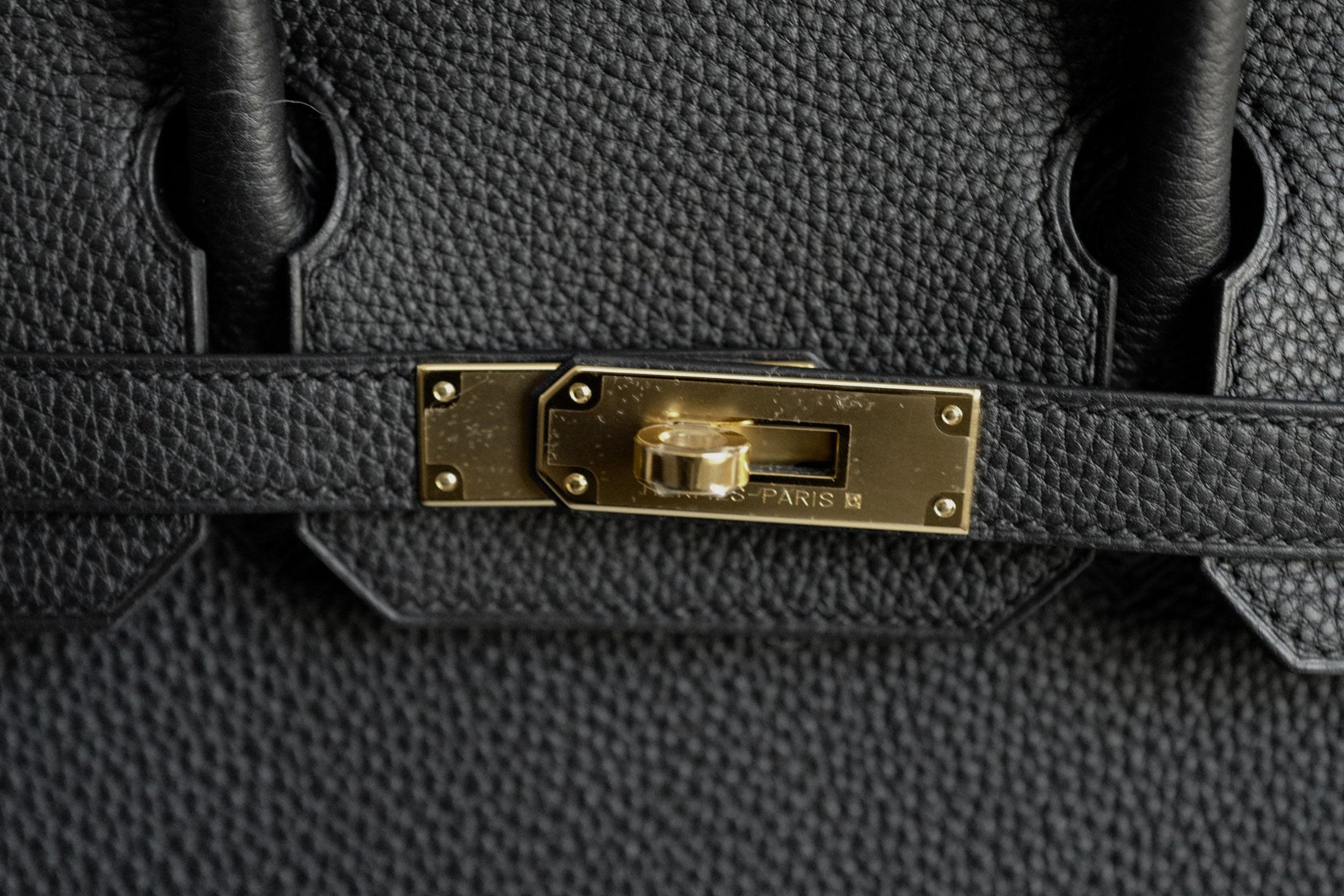 BNIB Hermes Birkin 30 Black Togo Leather Gold Hardware G Stamp 2026