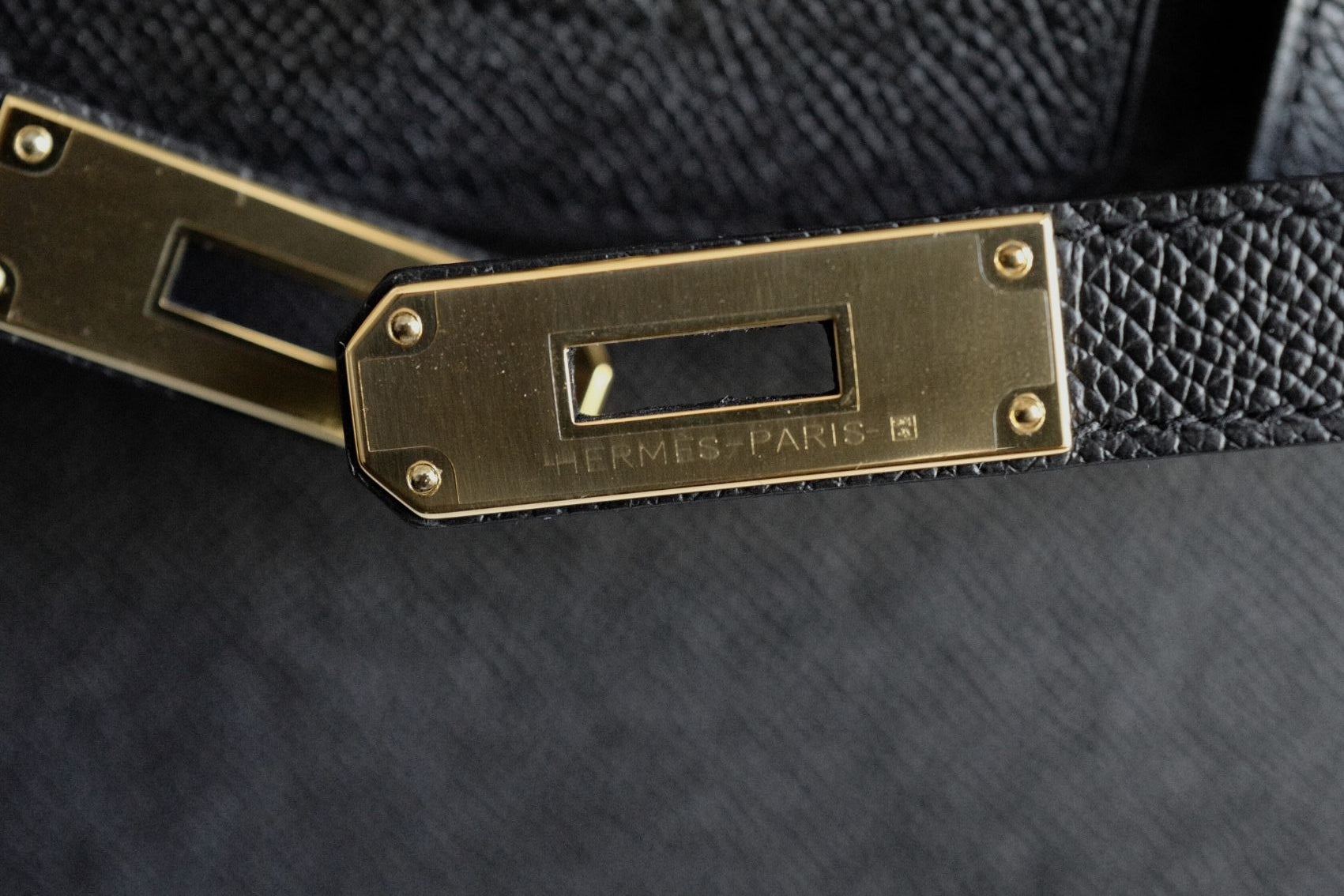 Hermès Birkin 30 Black Epsom Leather Gold Hardware D Stamp 2019