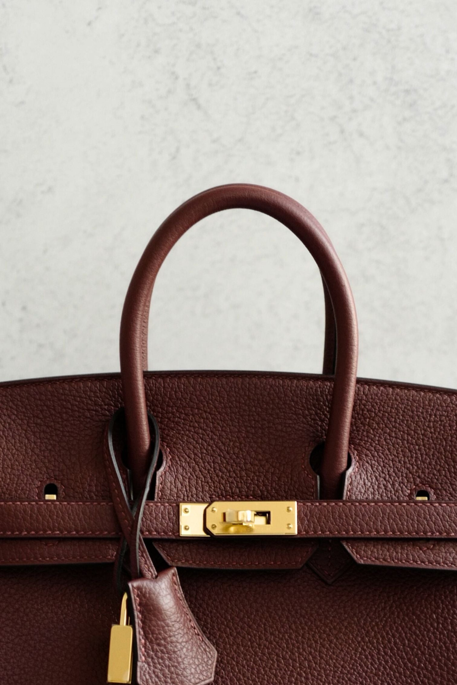 Hermès Birkin 25 Rouge H Togo Leather Gold Hardware K Stamp 2025