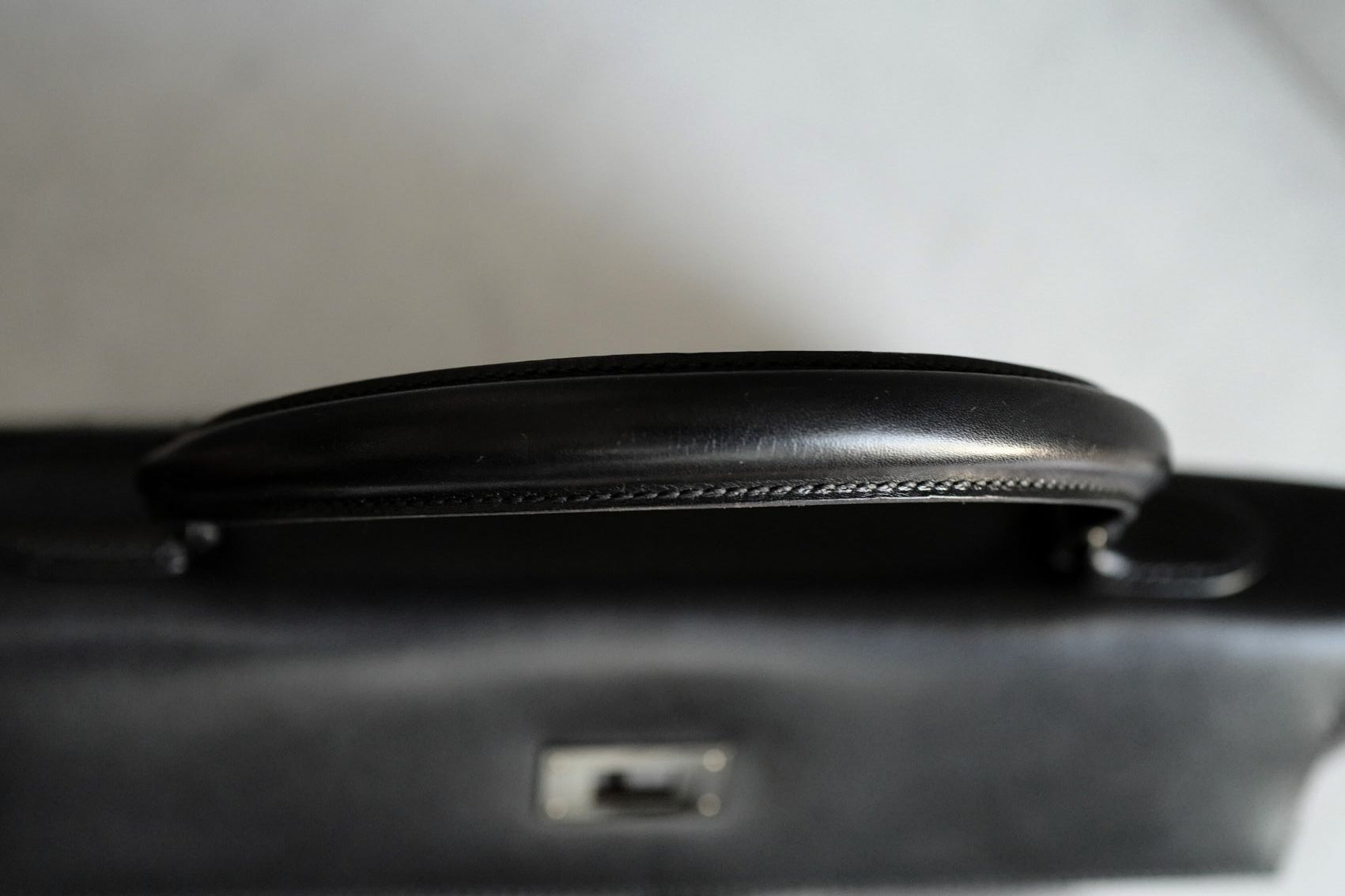 Hermès Kelly 35 So Black Box Calfskin with Black PVD Hardware Limited Edition