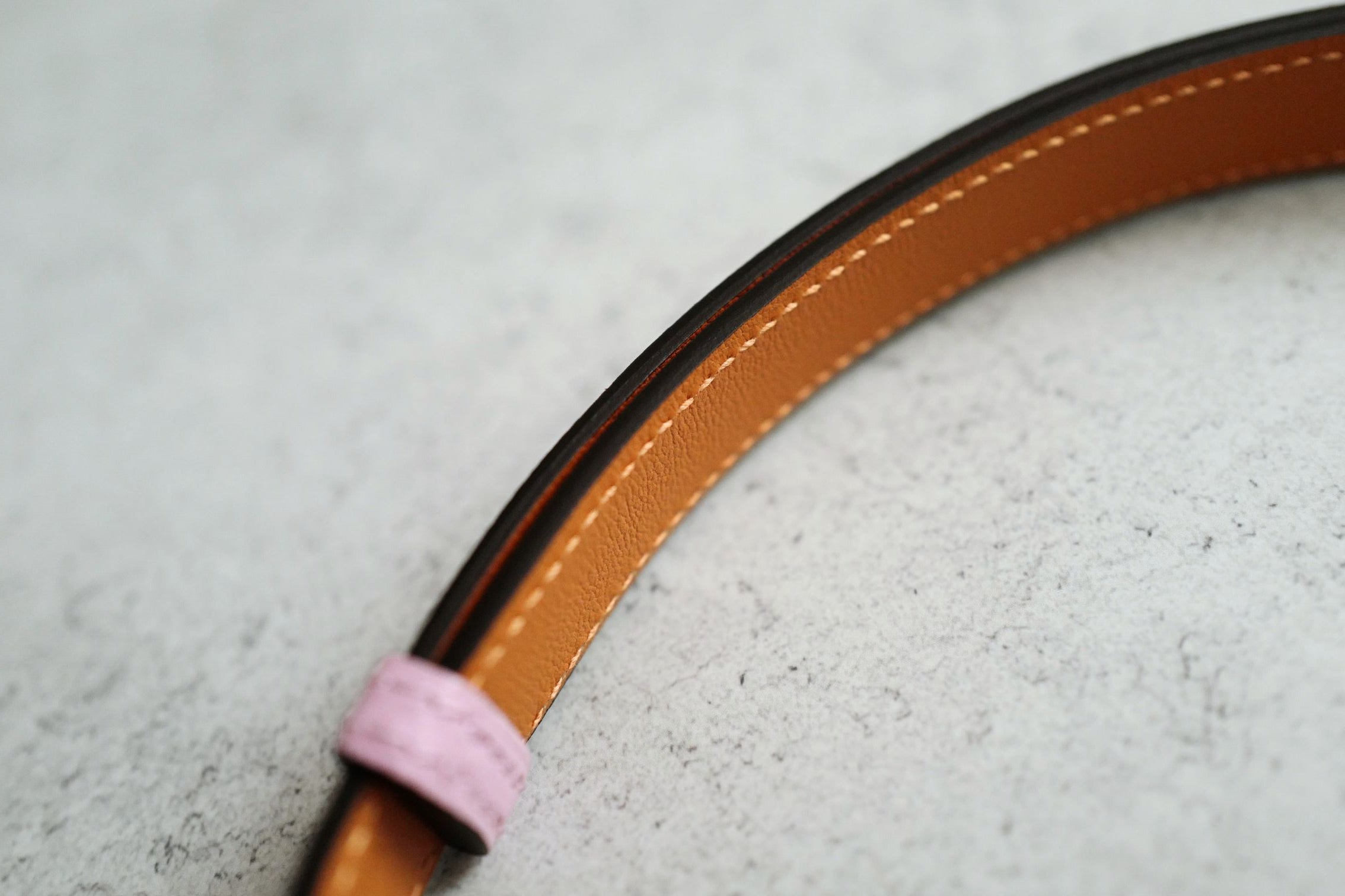 BNIB Hermès Kelly 18 Belt Epsom in Mauve Sylvestre Palladium Hardware 2026