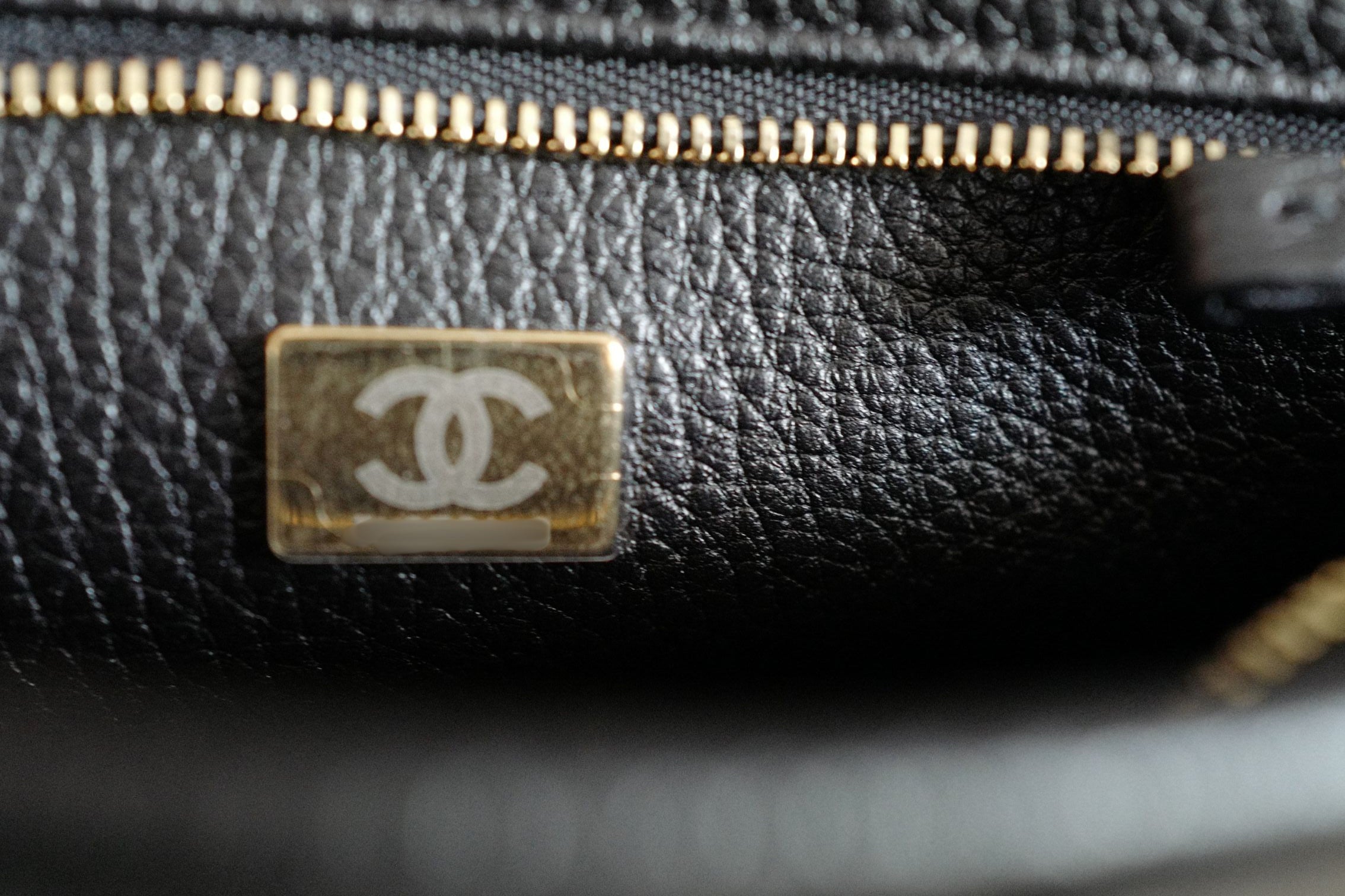 Chanel 26S Small Shopping Bag Matthieu Blazy Black/Ecru Tweed Leather SS26