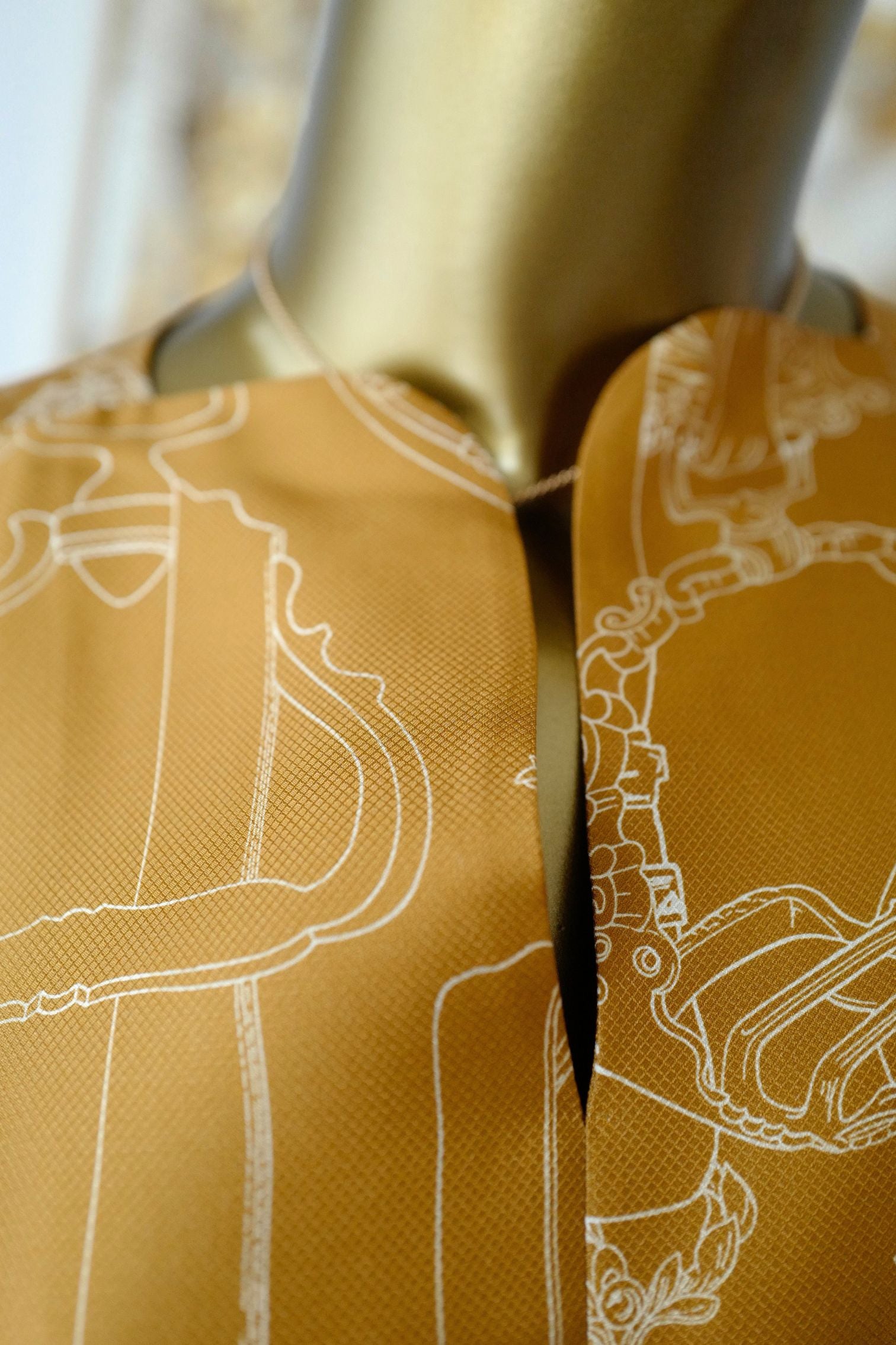 NEW Hermes Etriers Remix Classic Caftan Marron Ocre size 38