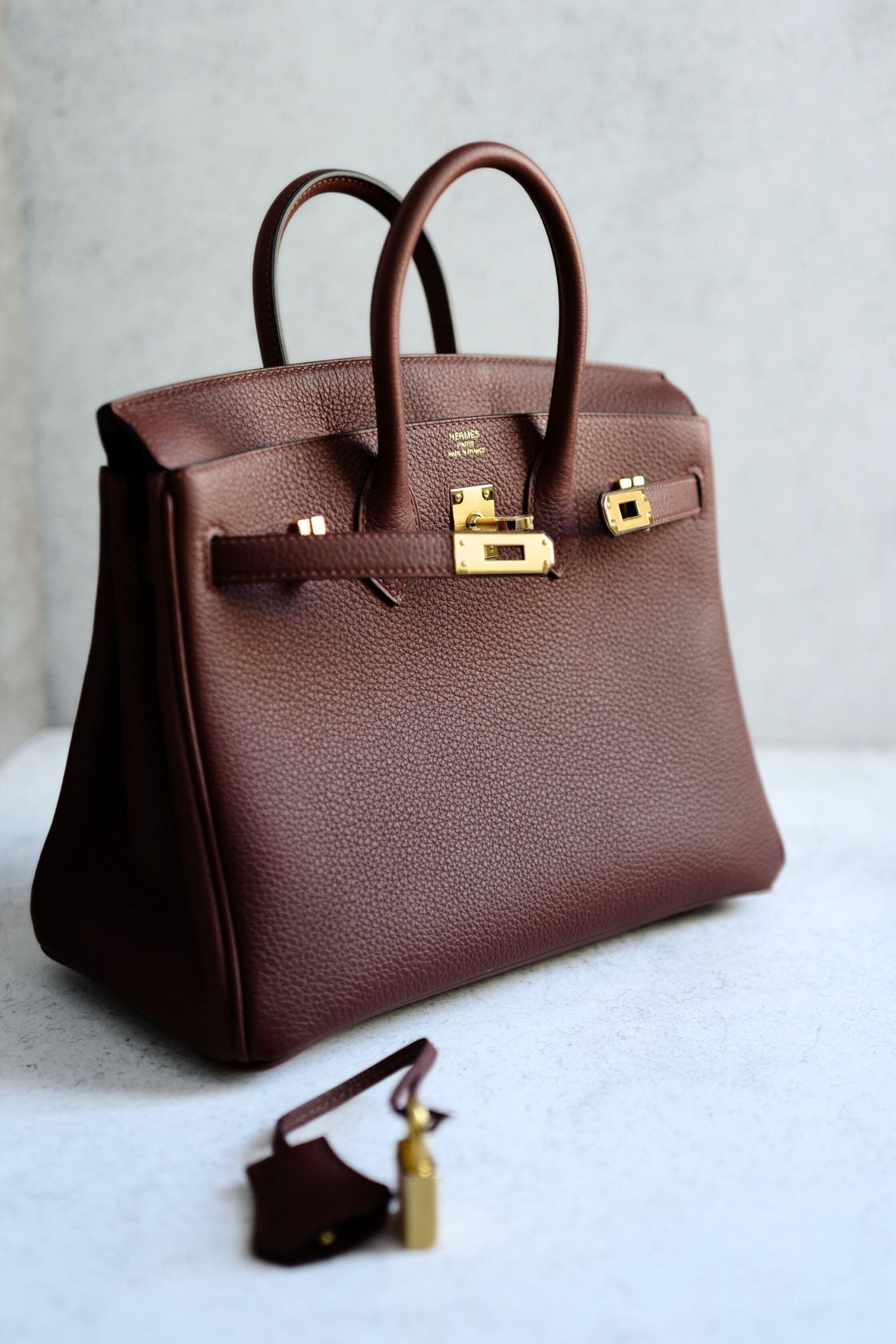 Hermès Birkin 25 Rouge H Togo Leather Gold Hardware K Stamp 2025