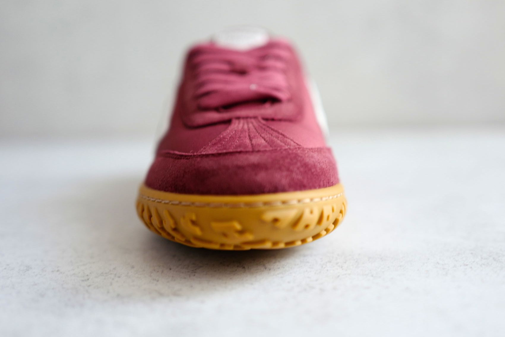 Hermès Women Sneaker Jet Rose Lie De Vin/Blanc Nylon Suede Goatskin Size 39