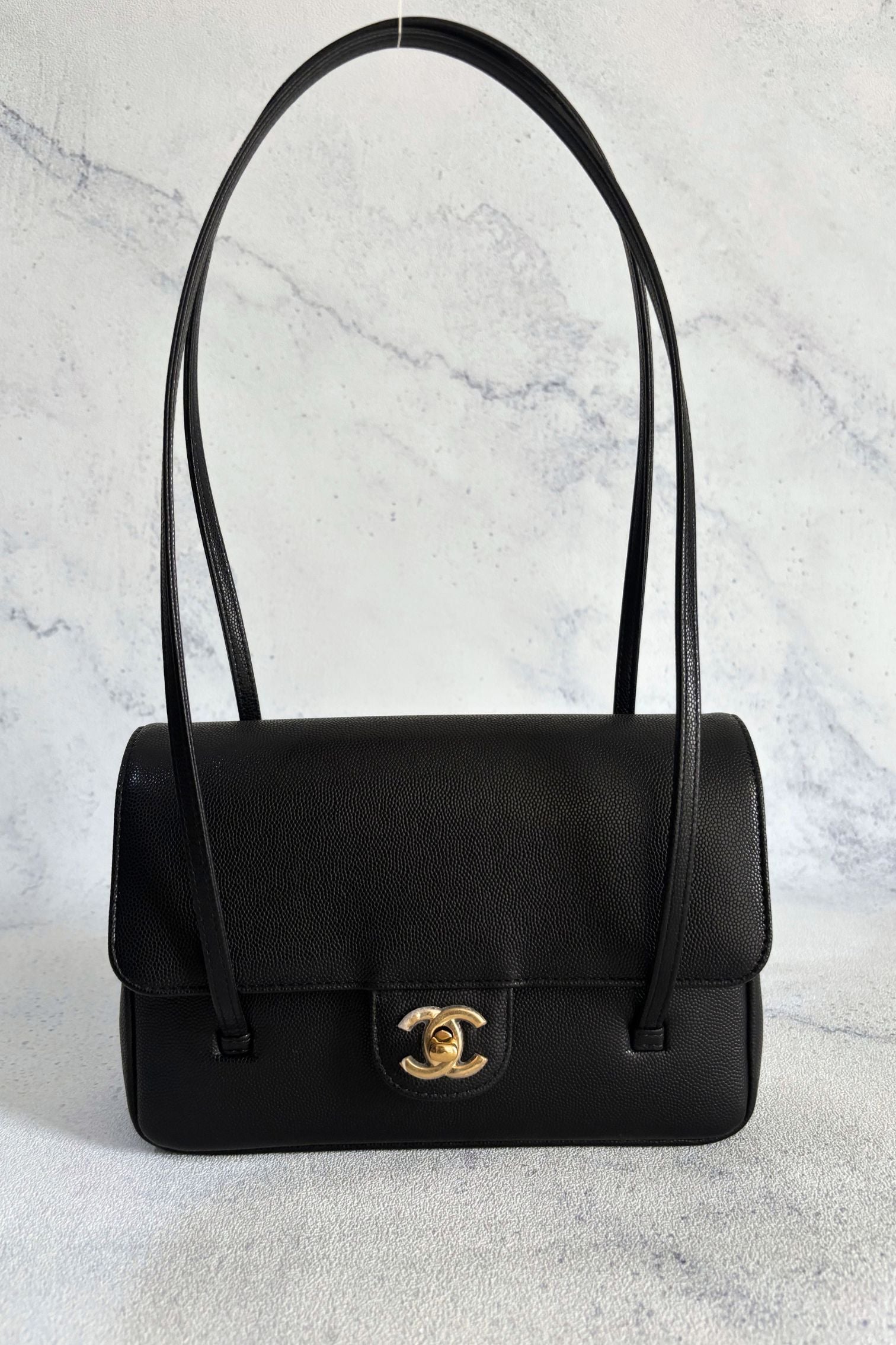 Chanel 26S Preppy Coco 22 Small Black Grained Calfskin GHW Matthieu Blazy