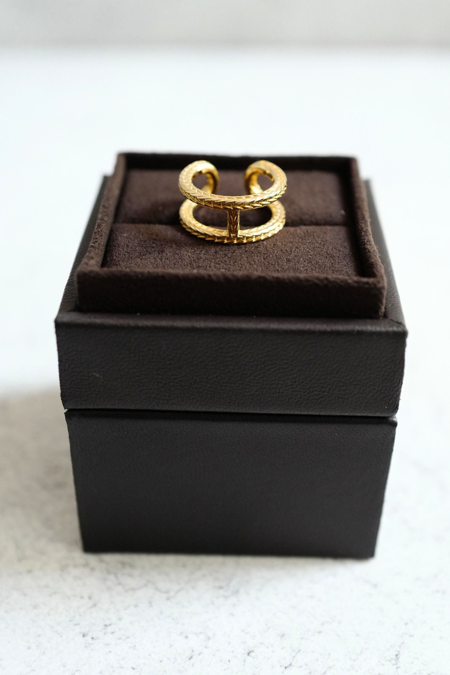 Hermès Chaine d’Ancre Danaé Ring Small Model Yellow Gold 18K Size 52