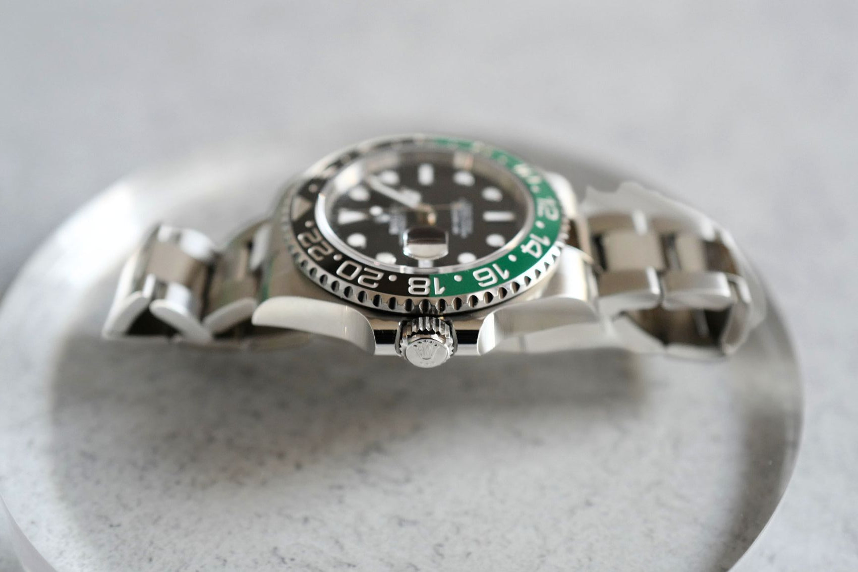 Rolex GMT Master II Black Sprite Oystersteel 40mm
