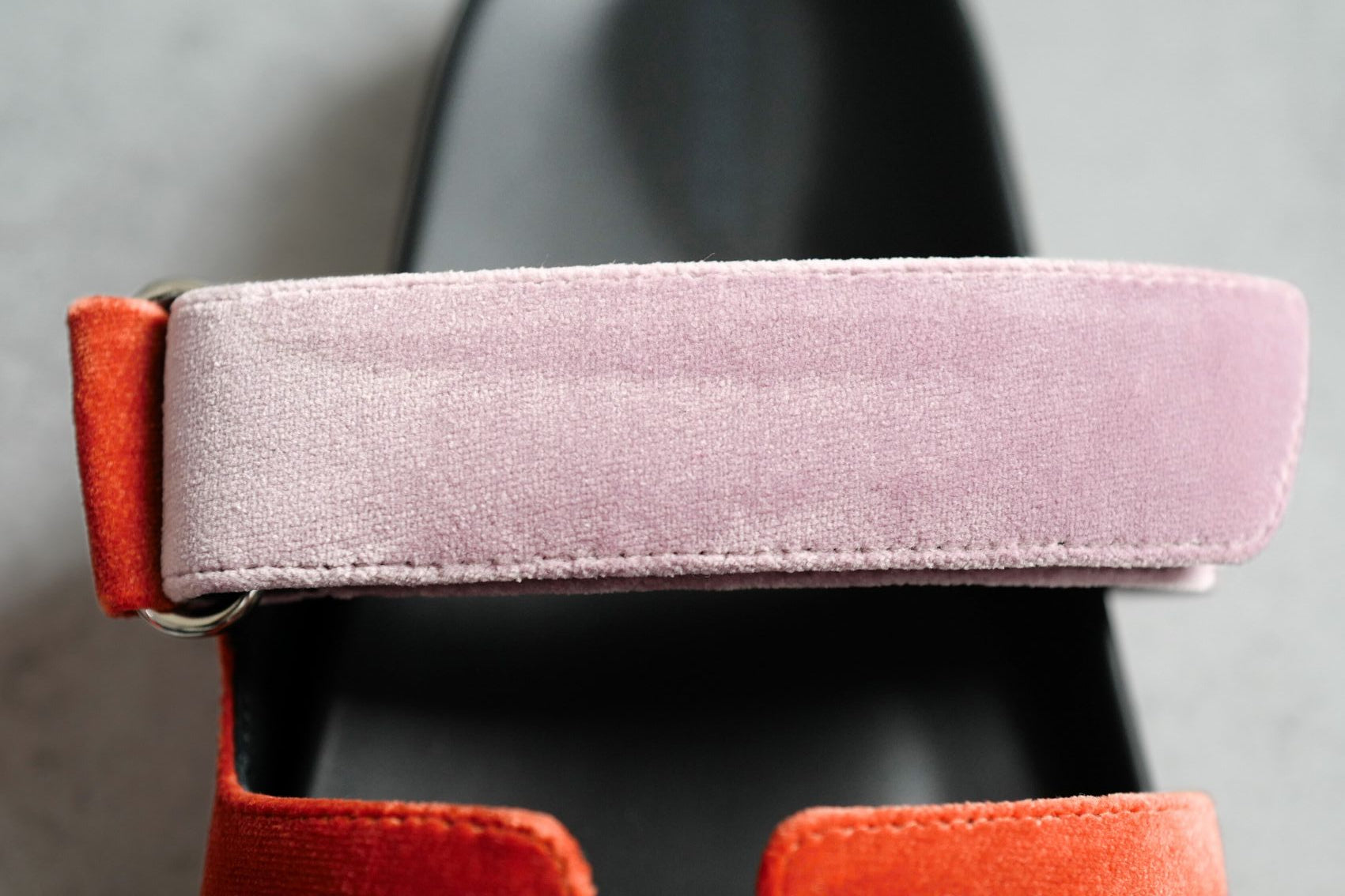 *BNIB* Hermes Women's Chypre Suede Goat Skin Orange Canyon/Bruyere Size 37.5