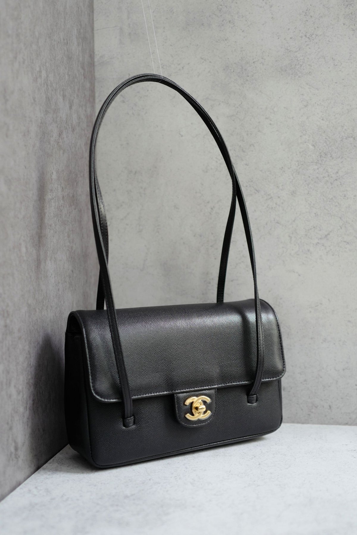 Chanel 26S Preppy Coco 22 Small Black Grained Calfskin GHW Matthieu Blazy