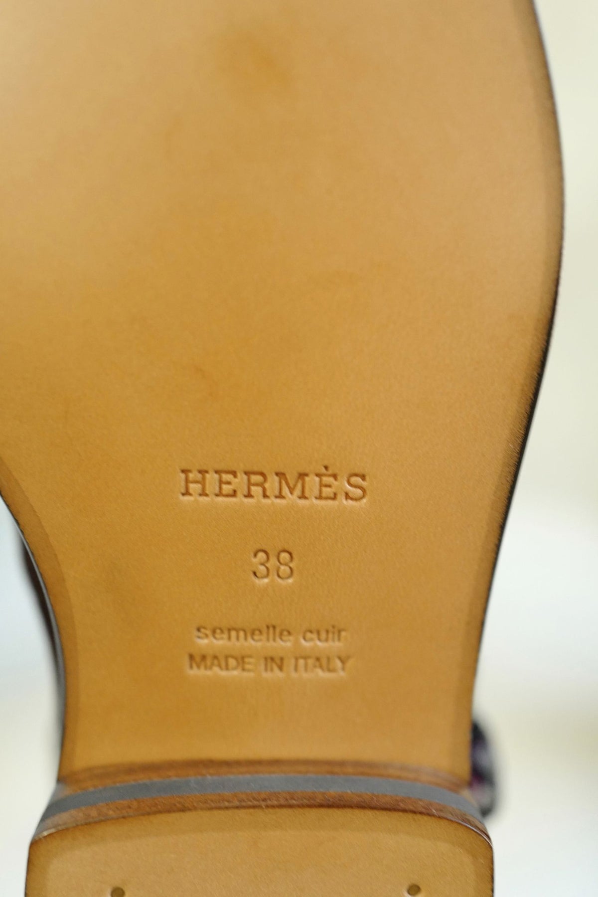 Hermès Jumping Matrix Goatskin Suede Boots Marron with Permabrass HW Size 38
