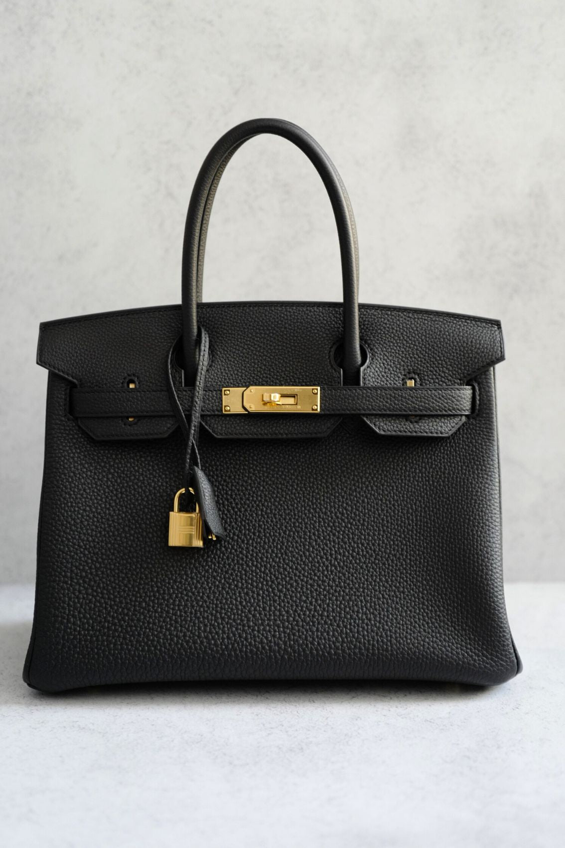 Hermès Birkin 30 Black Togo Leather Gold Hardware Z Stamp 2022